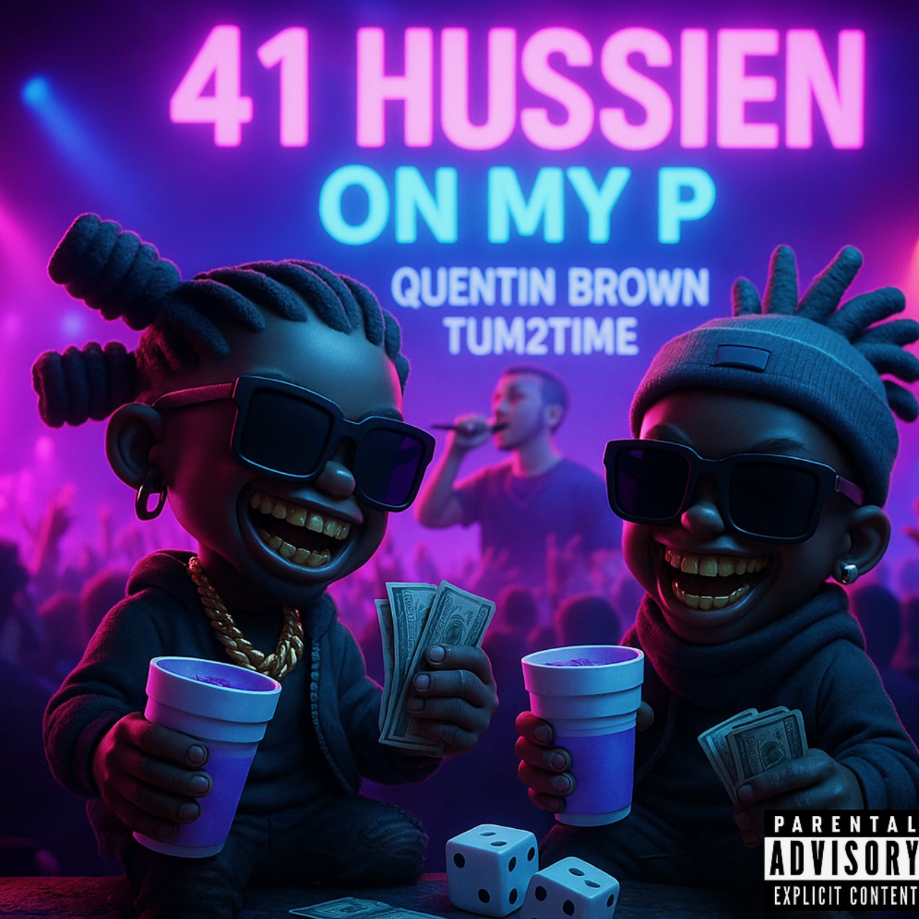On My P artwork