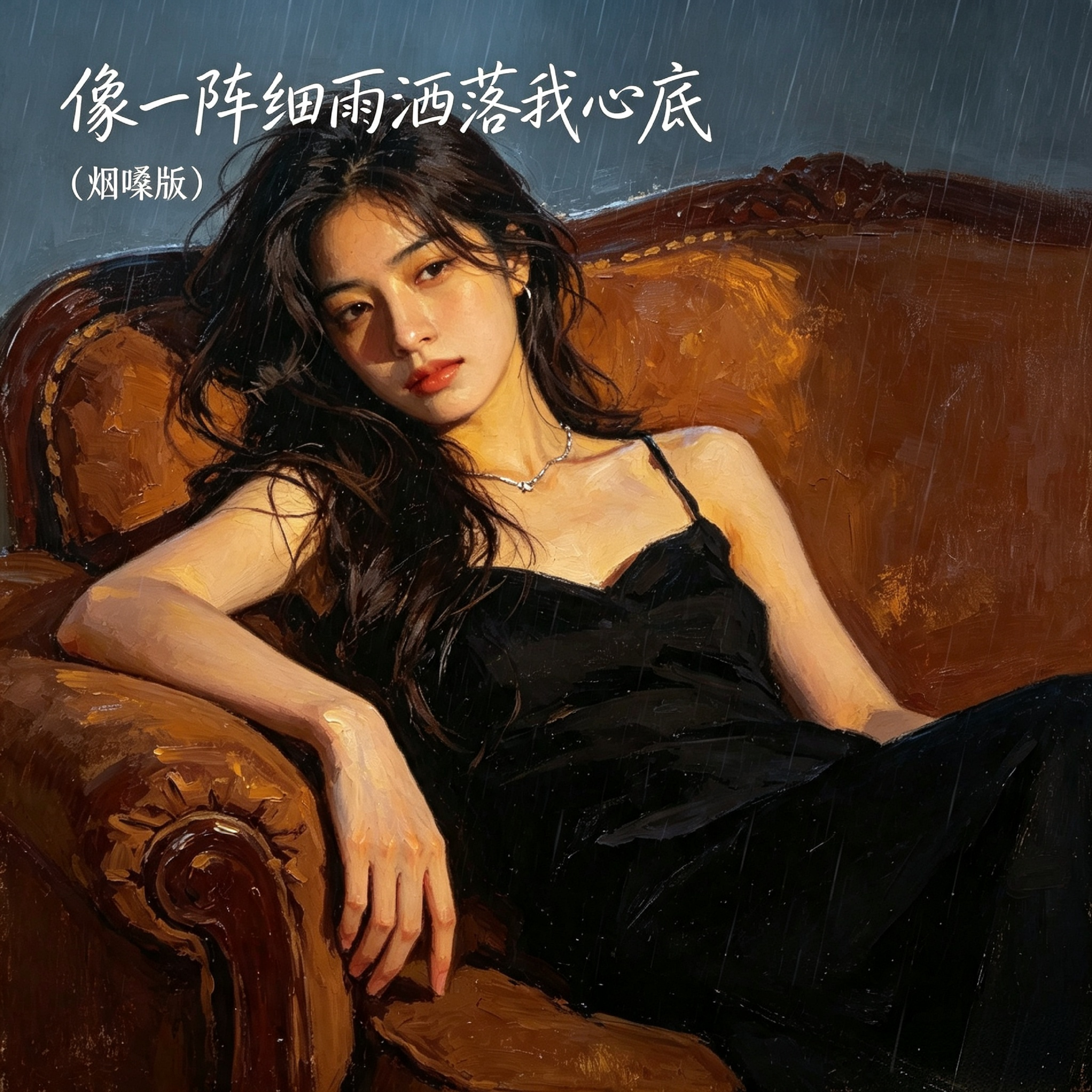像一阵细雨洒落我心底（烟嗓版） by 顾秋怡 cover art