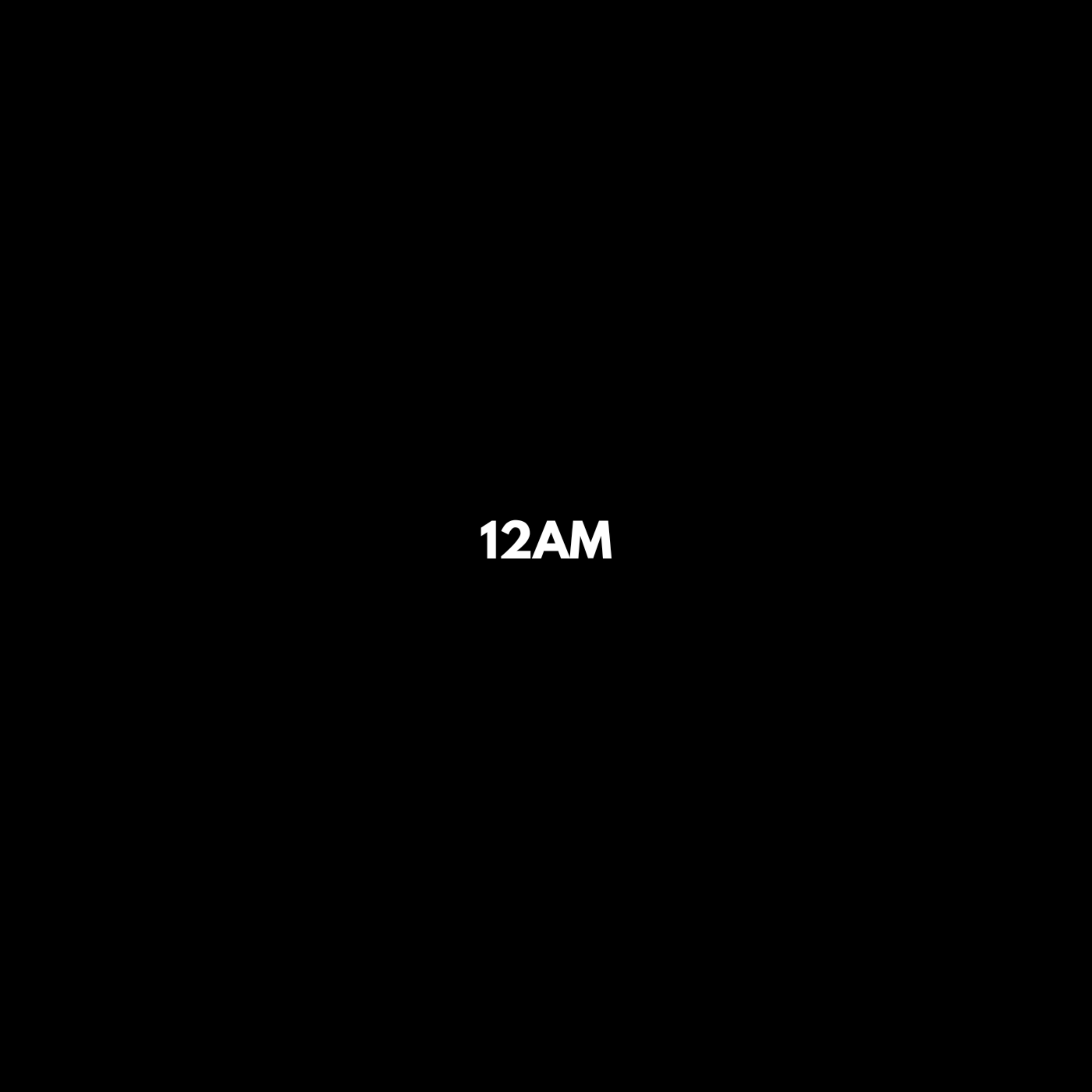 12AM artwork