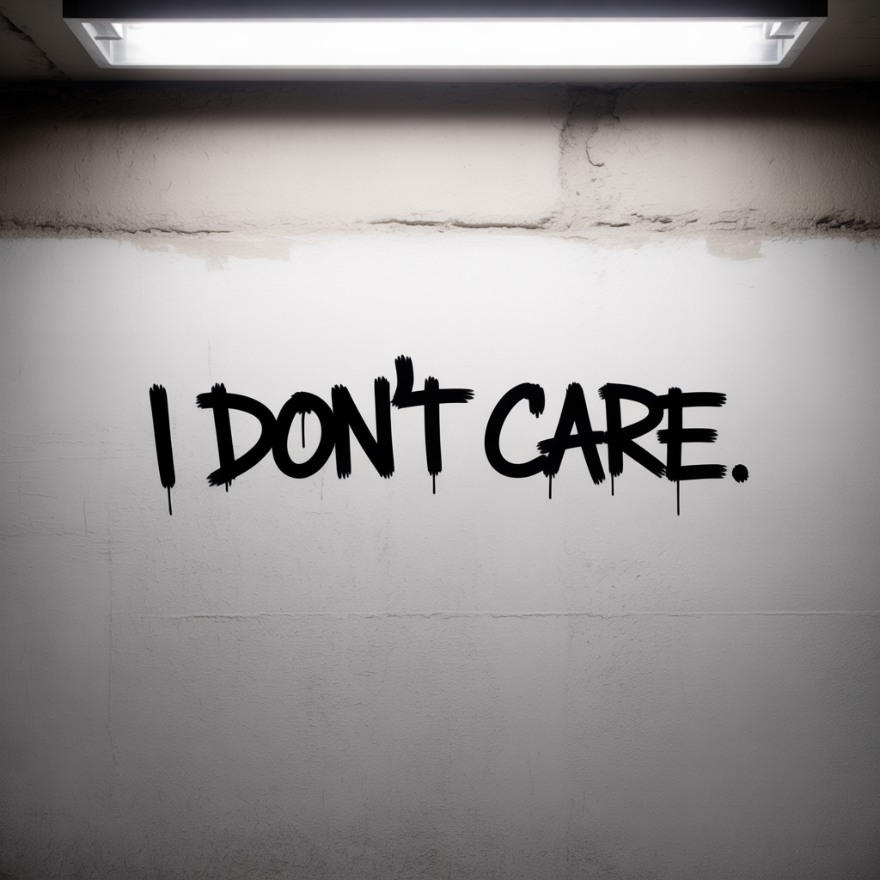 I Don't Care artwork