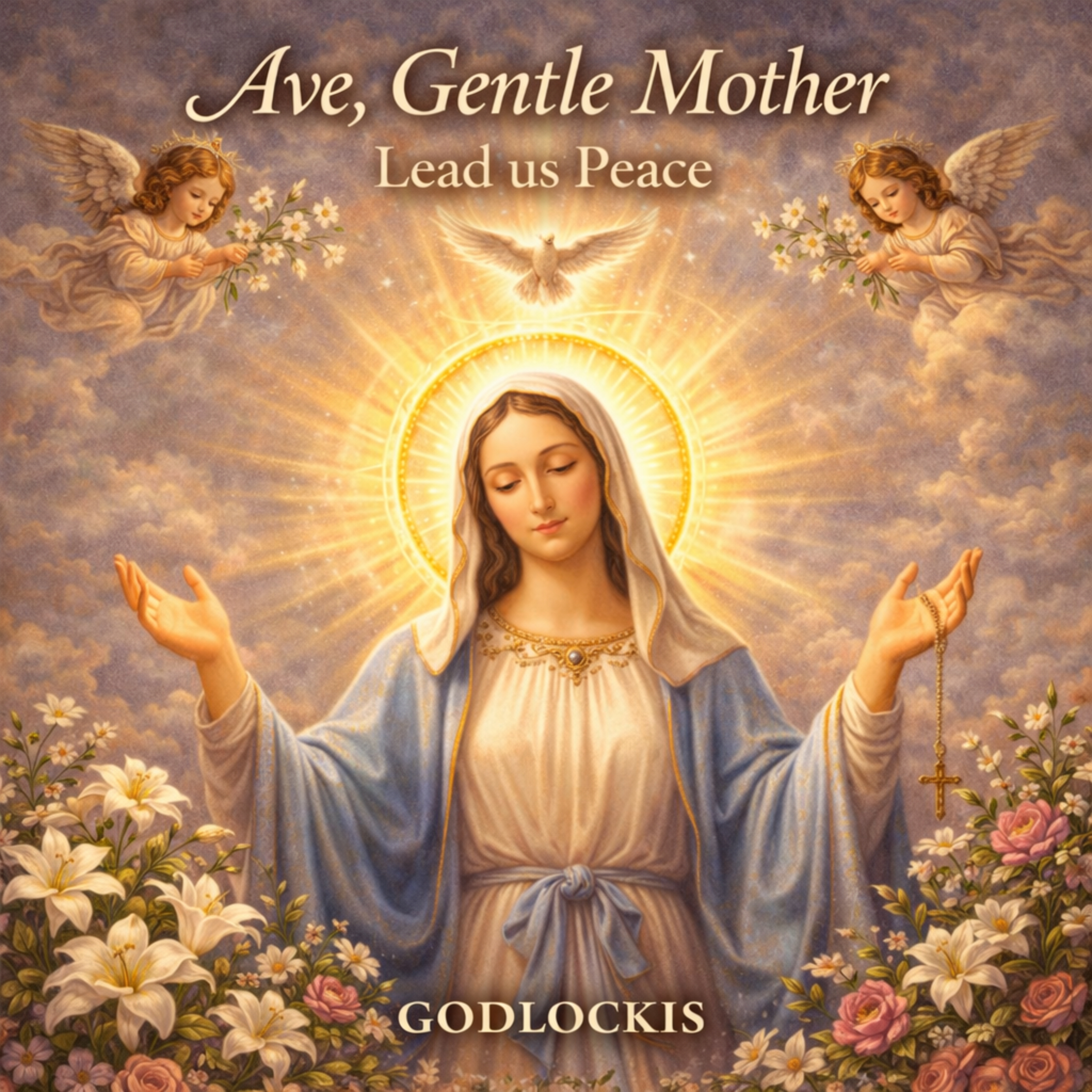 Ave, Gentle Mother Lead us Peace artwork