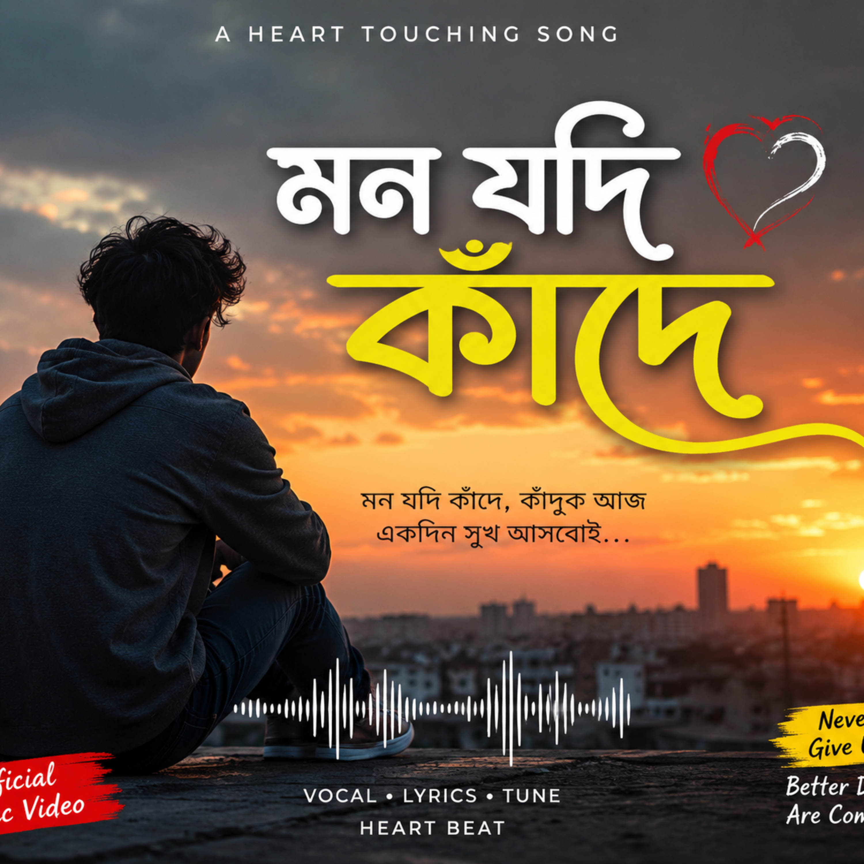 মন যদি কাঁদে by Tanjid Bhuiyan cover art