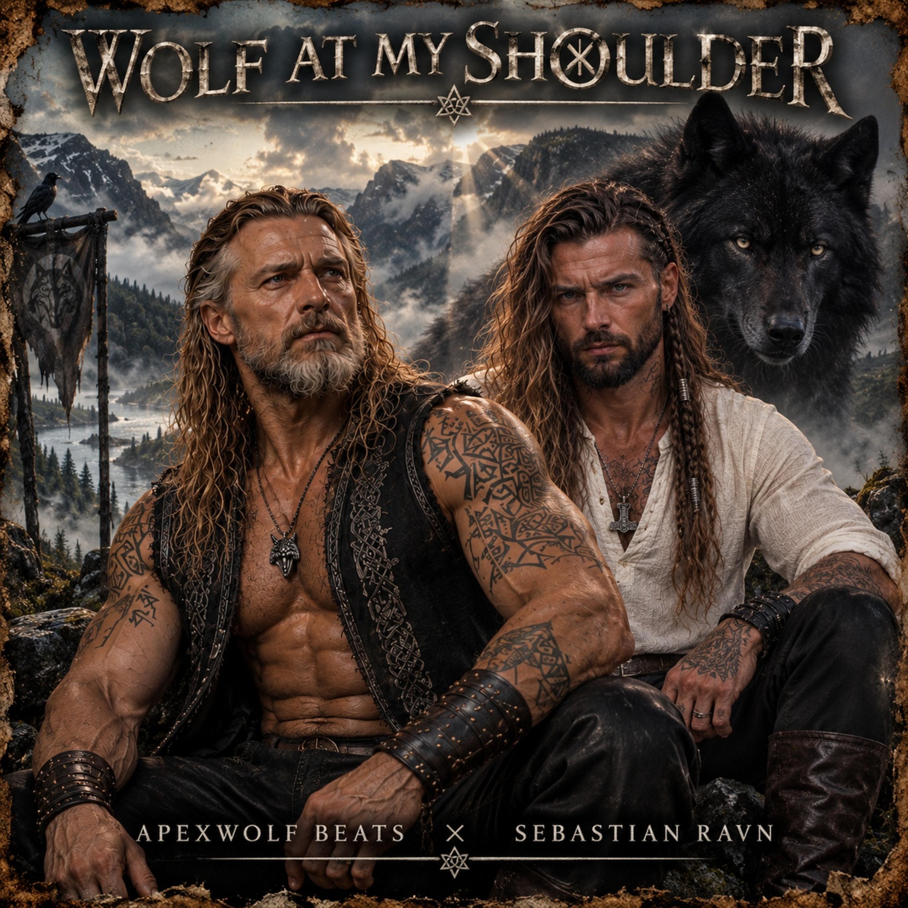 wolf at my shoulder by Apexwolf Beats cover art