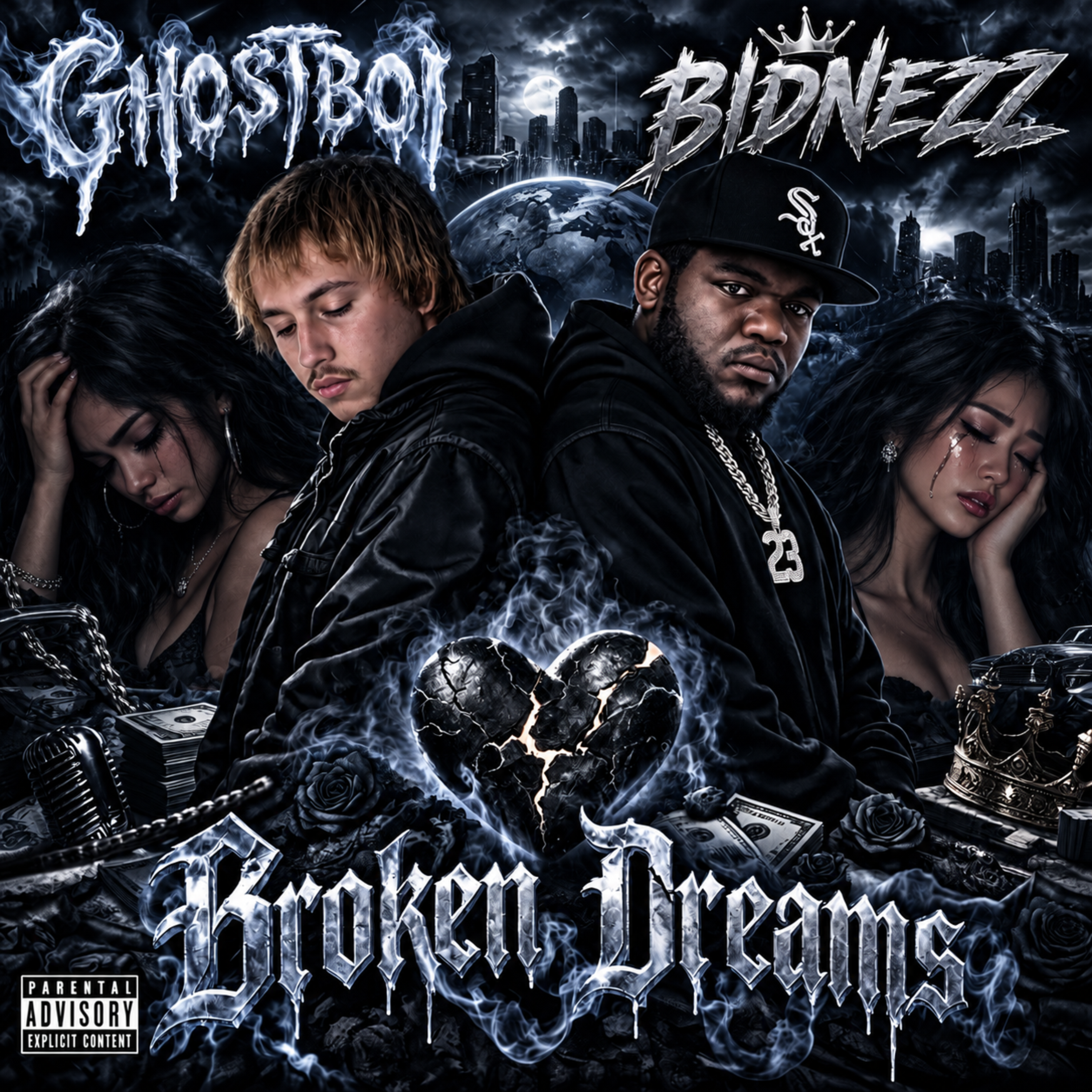 Broken Dreams by Bidnezz Da Mfn Hitta cover art