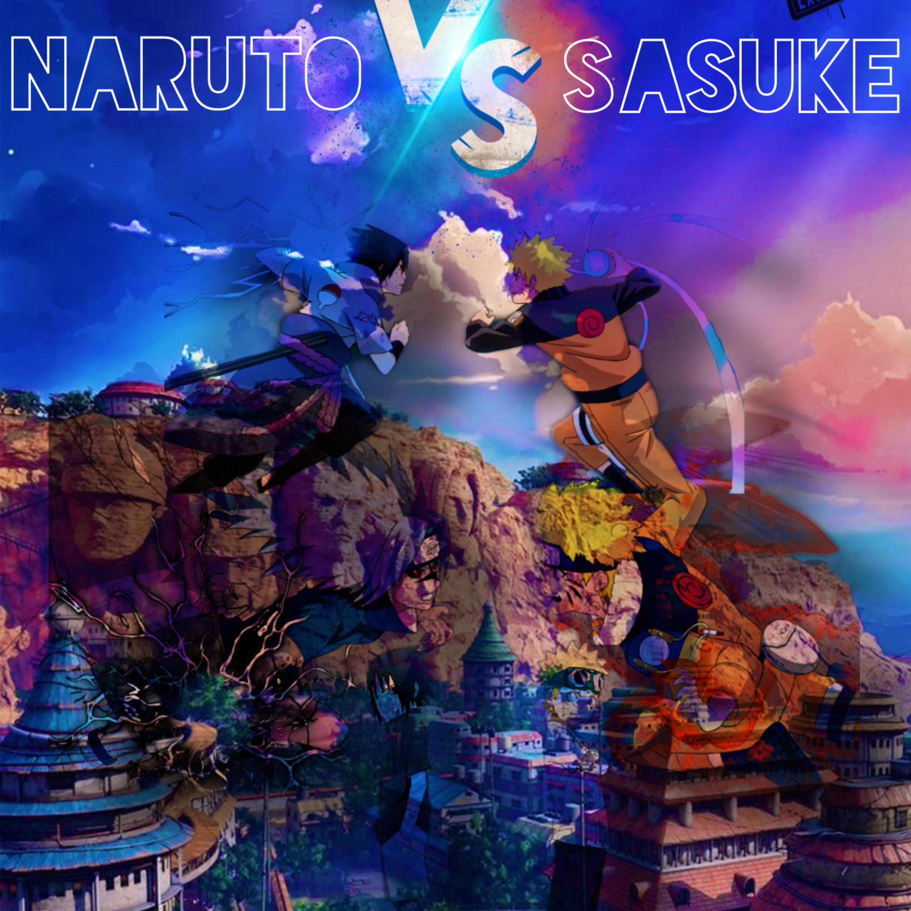 Naruto V. Sasuke artwork
