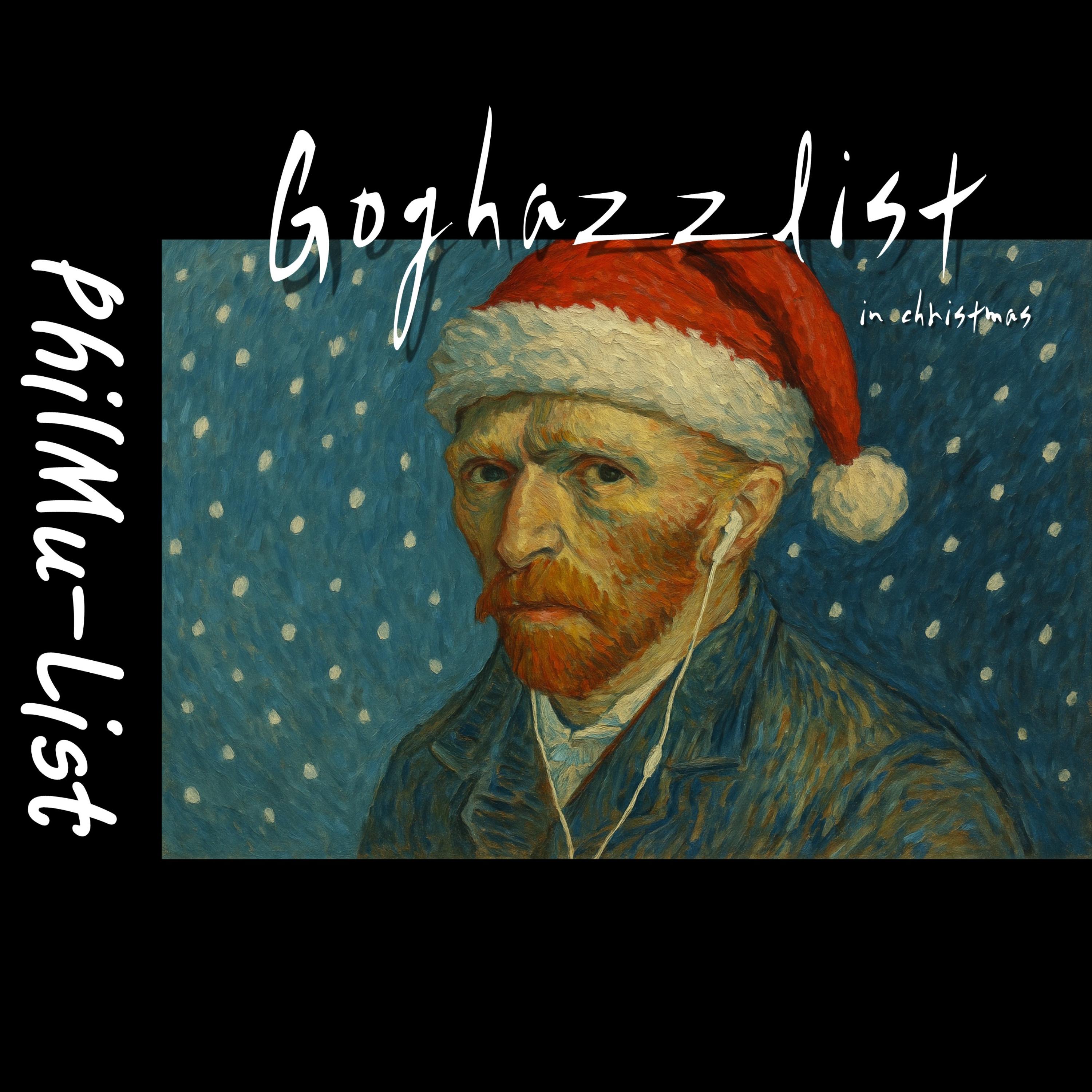 Goghazzlist in christmas artwork
