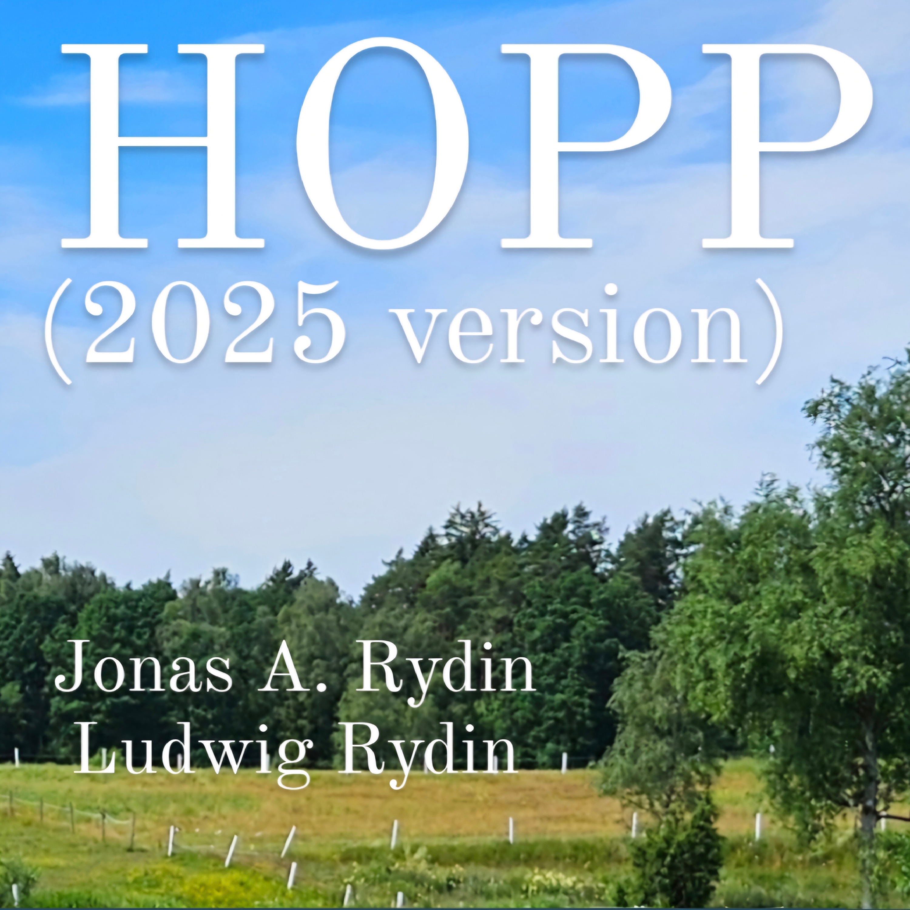 Hopp (2025 version) by Jonas A. Rydin  cover art