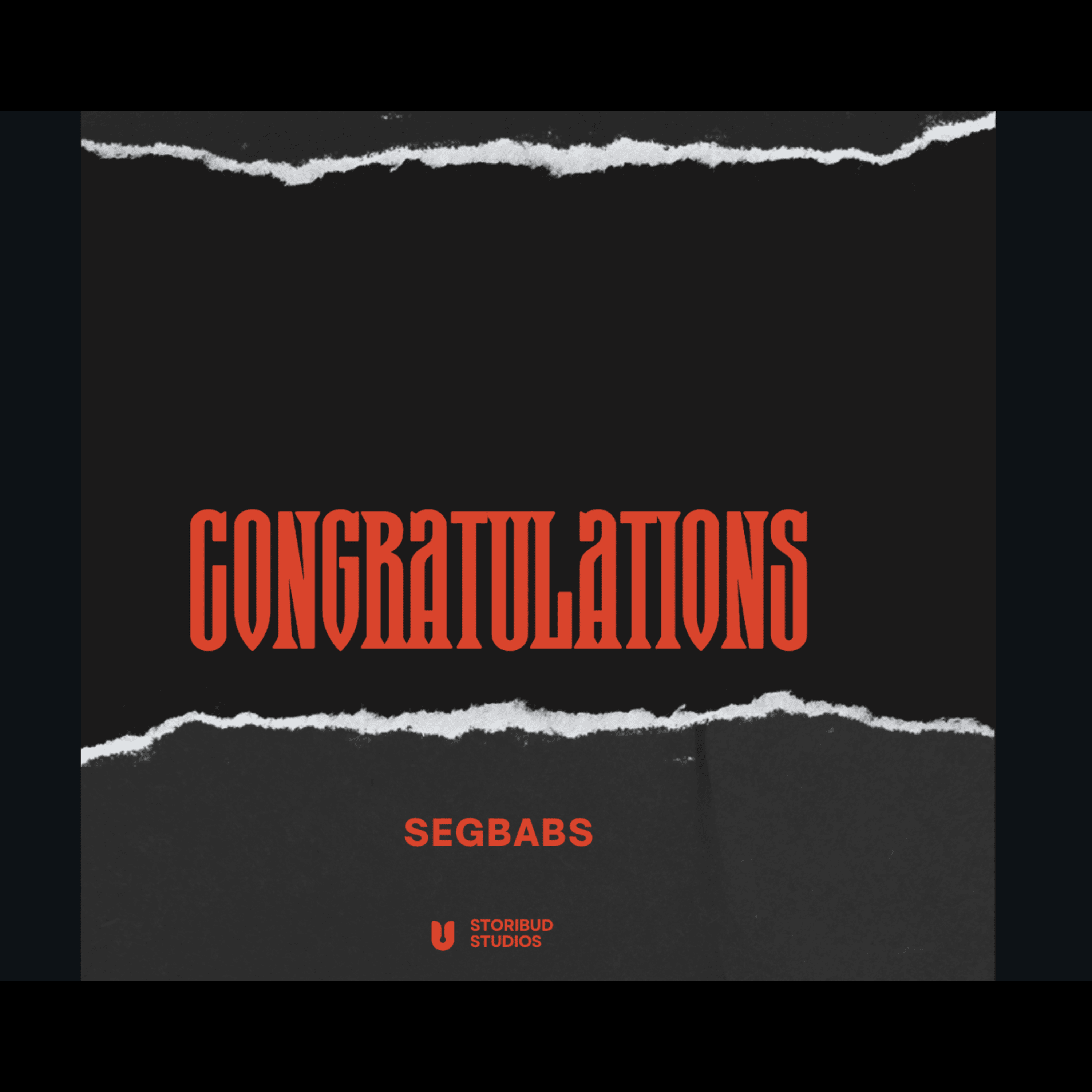 Congratulations artwork