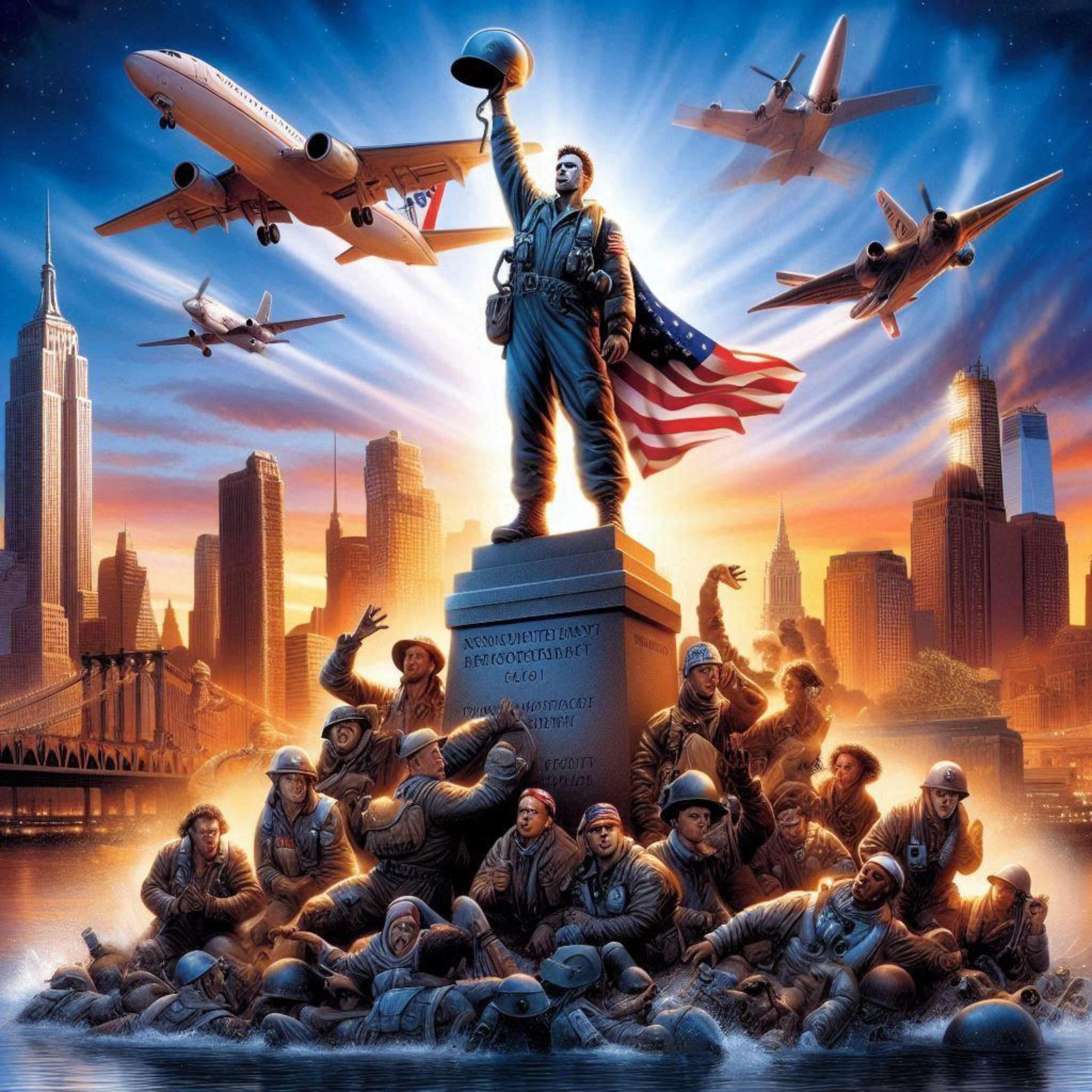 Heroes in the Sky Flight 93 artwork