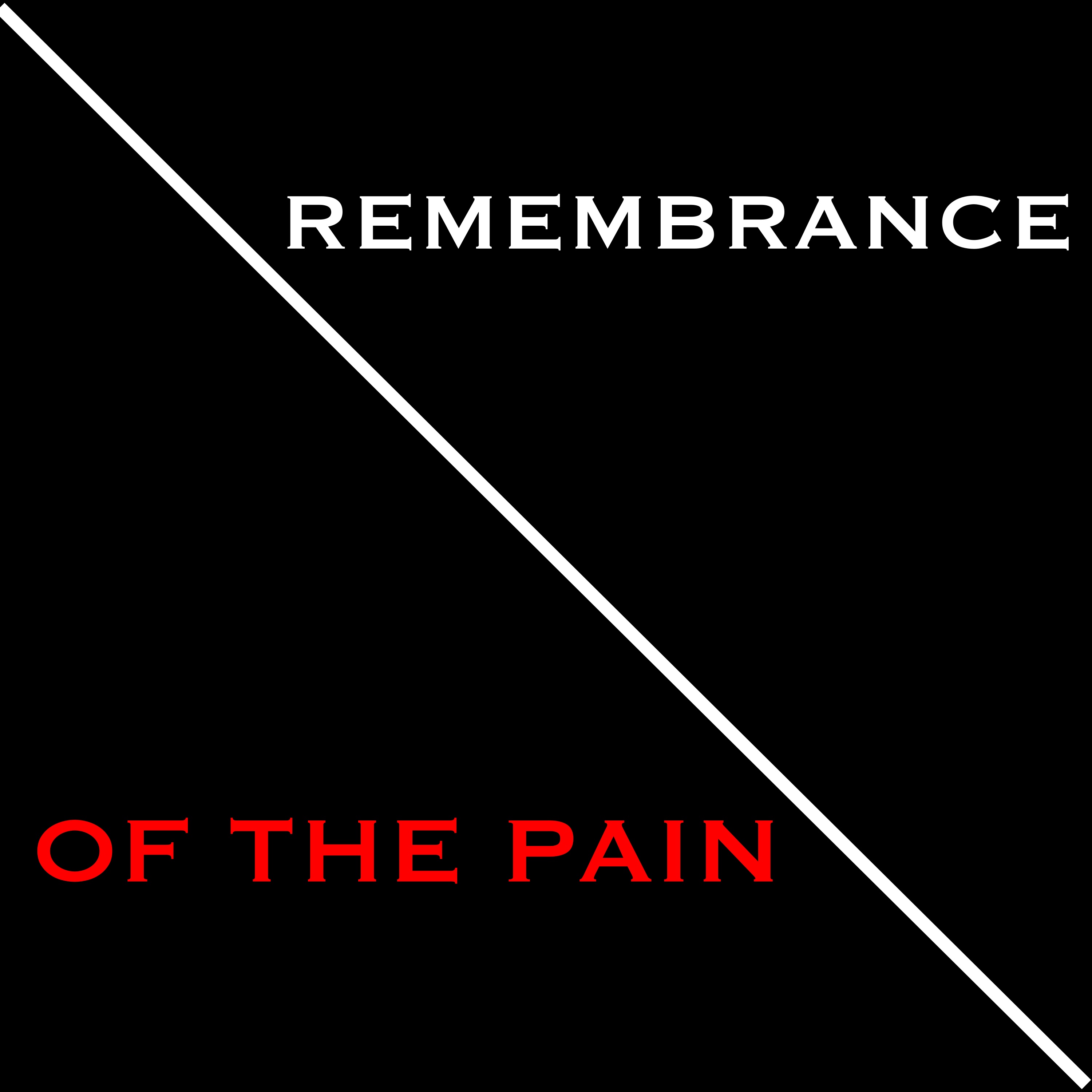 Remembrance of the Pain artwork