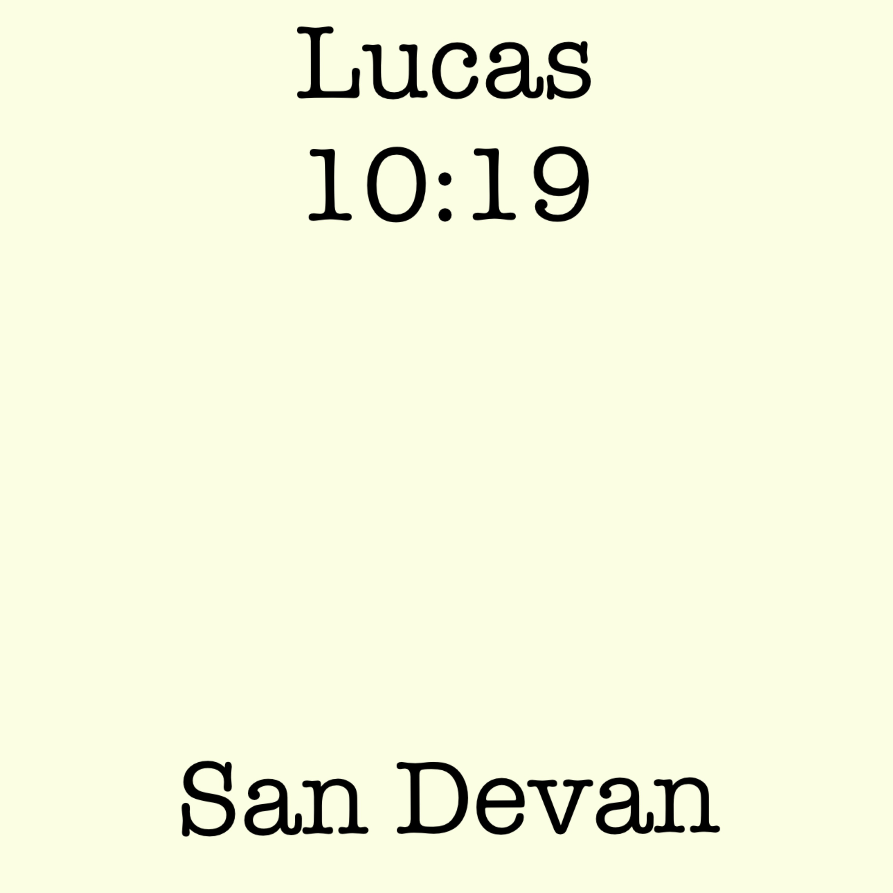 Lucas 10:19 artwork