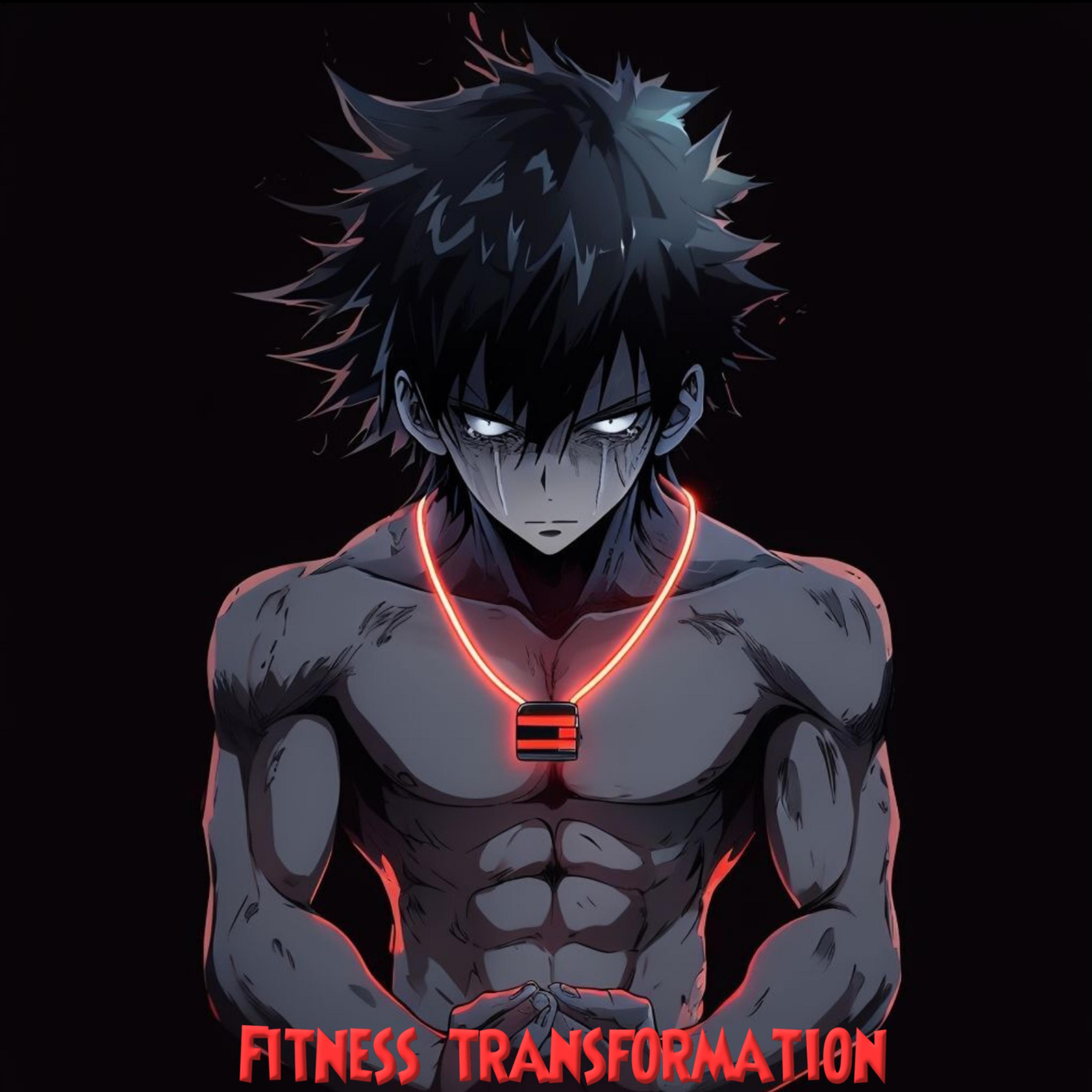Fitness transformation artwork