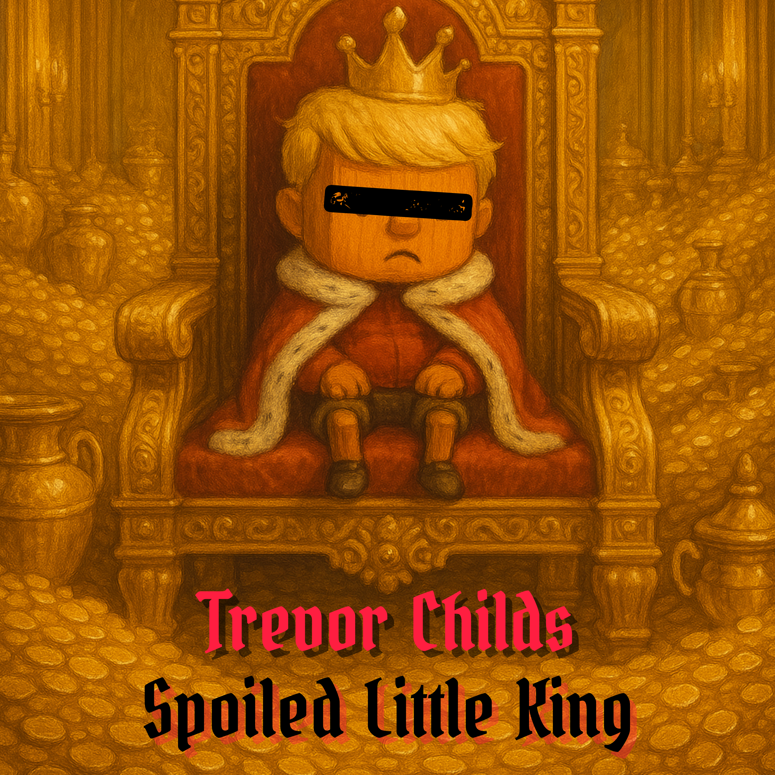 Spoiled Little King by Trevor childs cover art