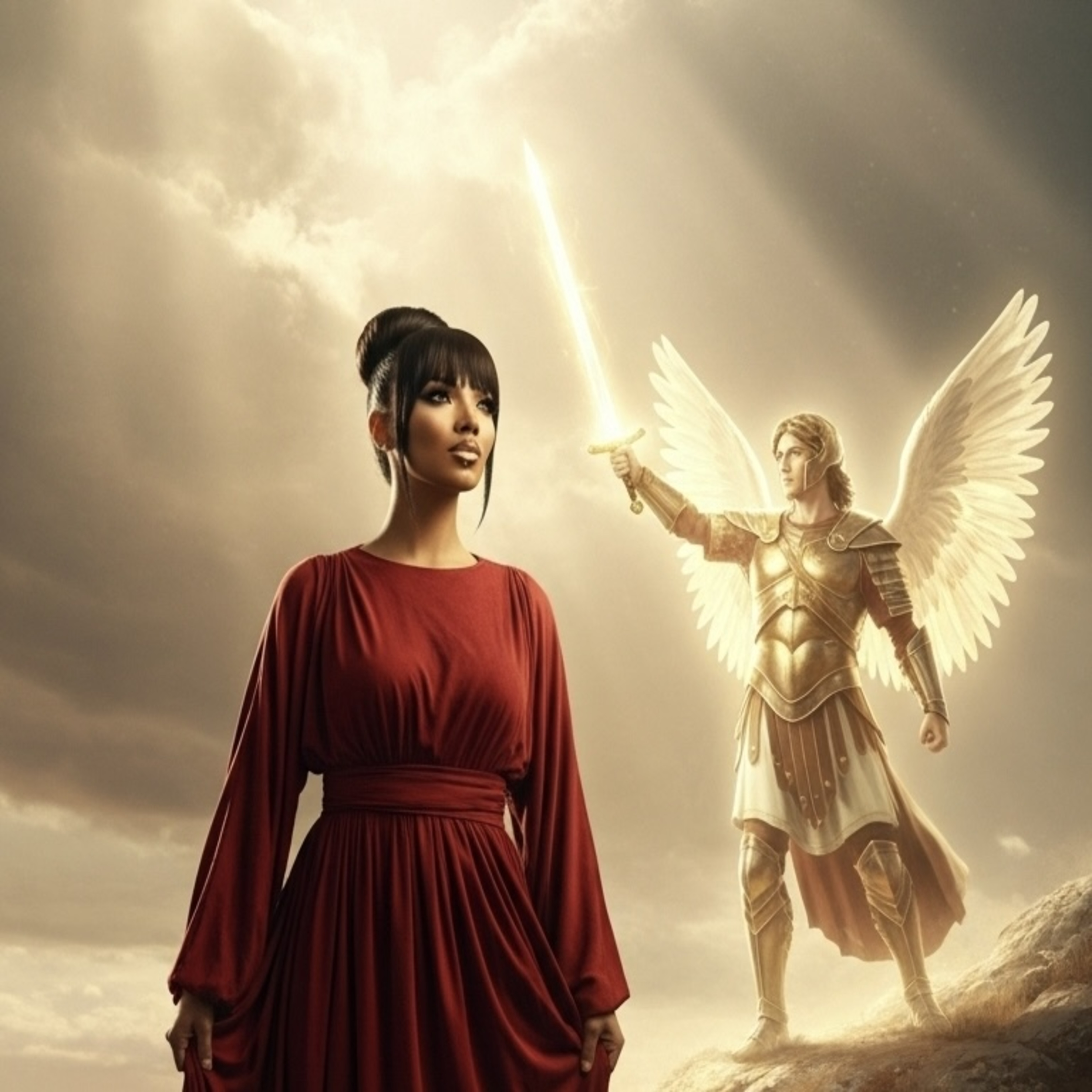 The Battle Is His artwork