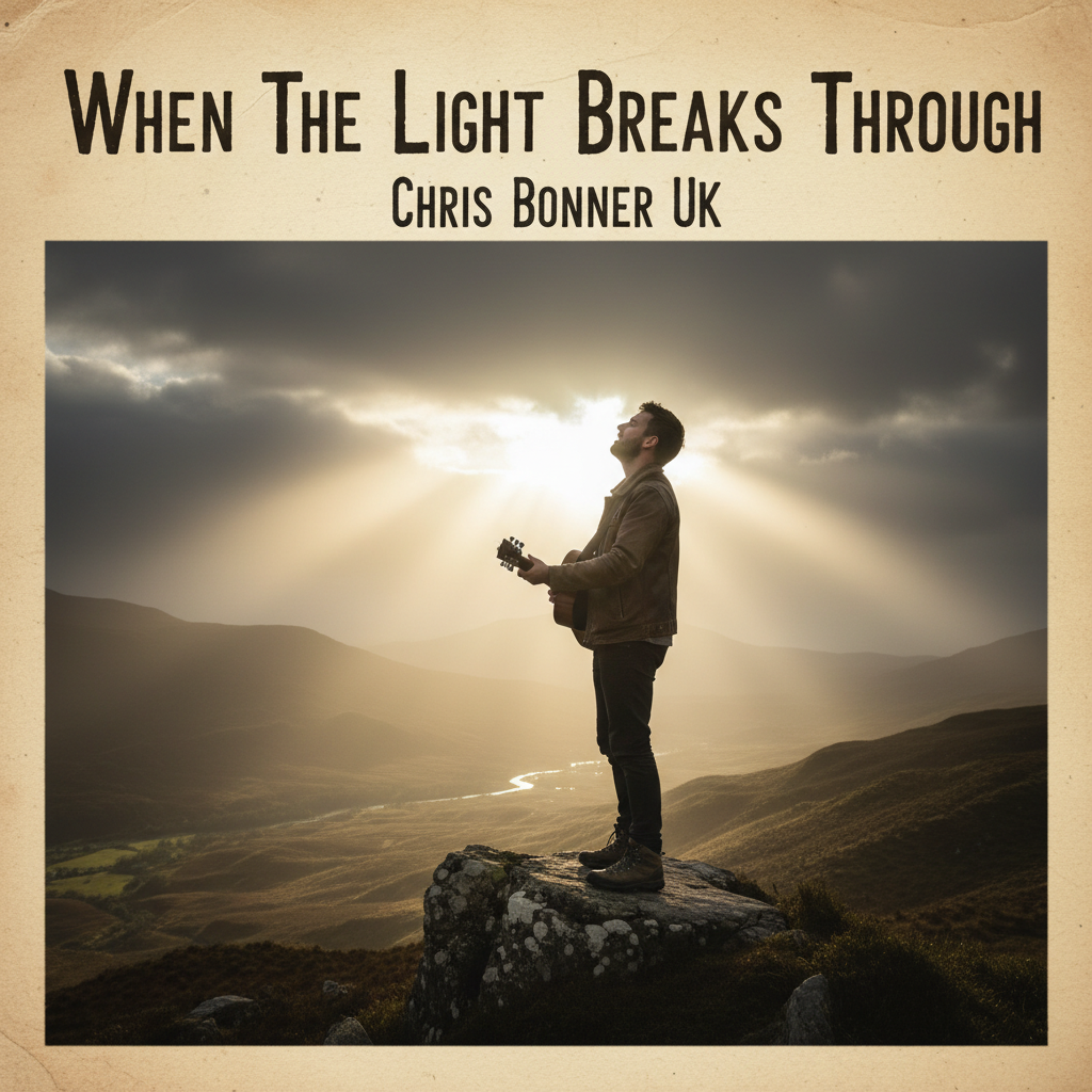 When The Light Breaks Through by Chris Bonner UK cover art