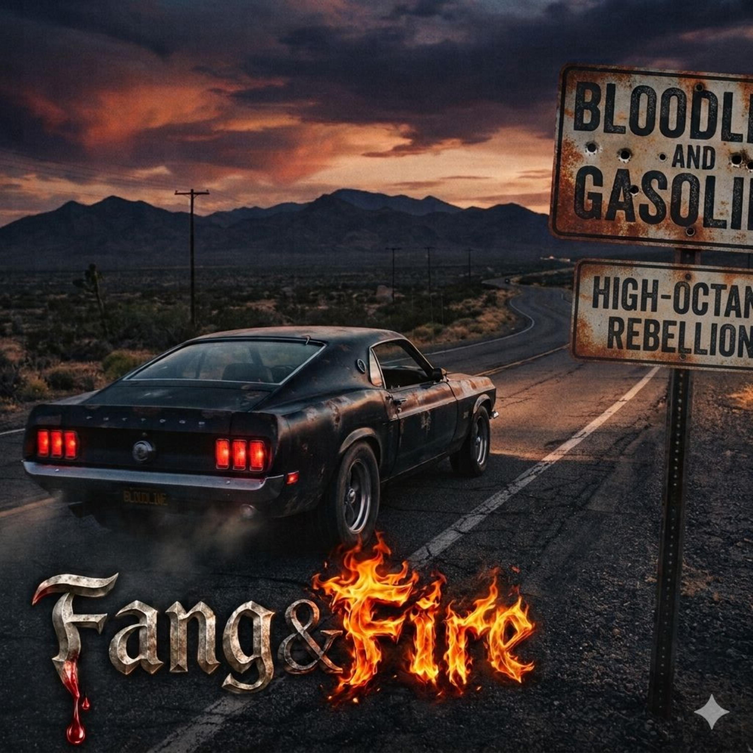 BLOODLINE AND GASOLINE by Fang&Fire cover art