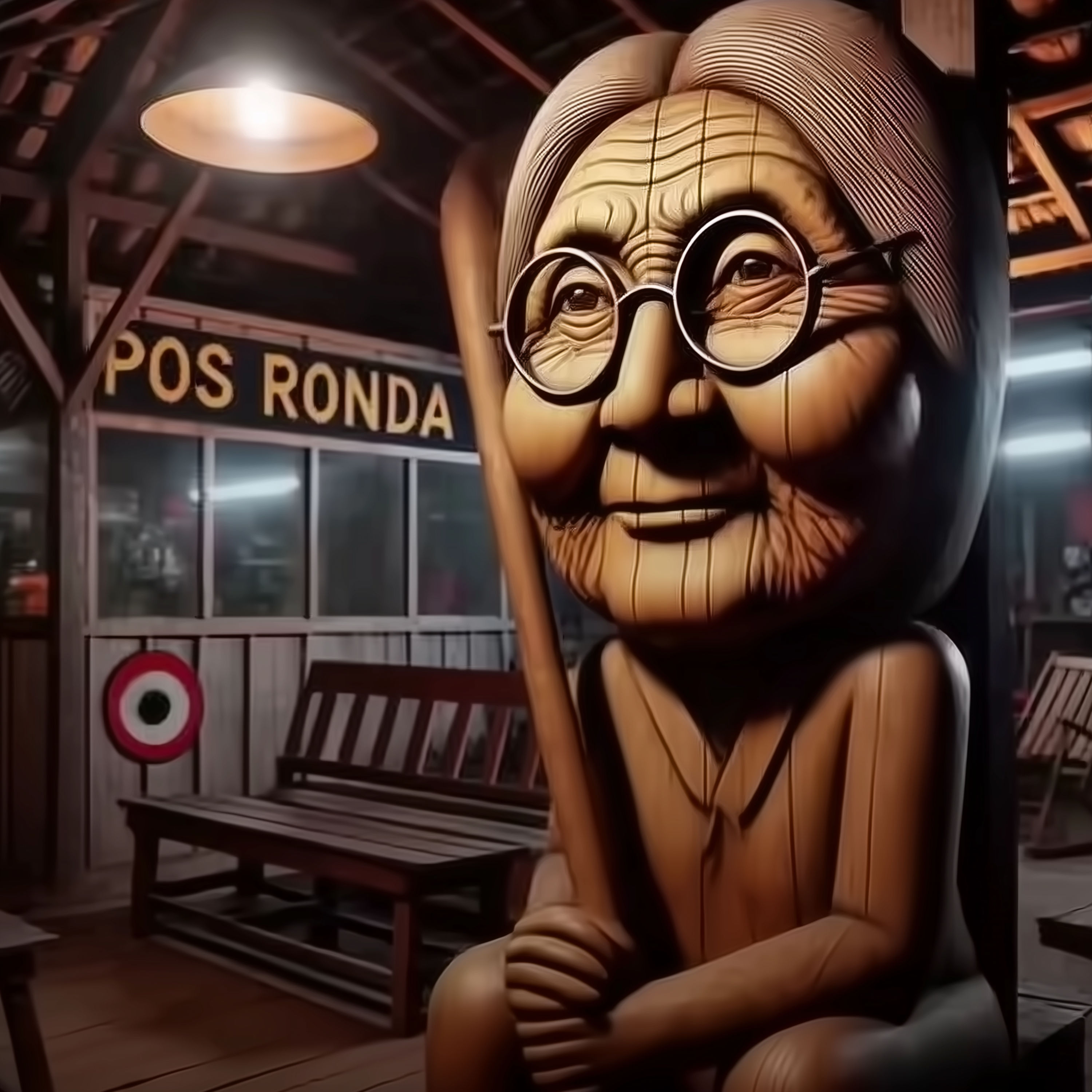 Grandmother Tung Tung Sahur artwork