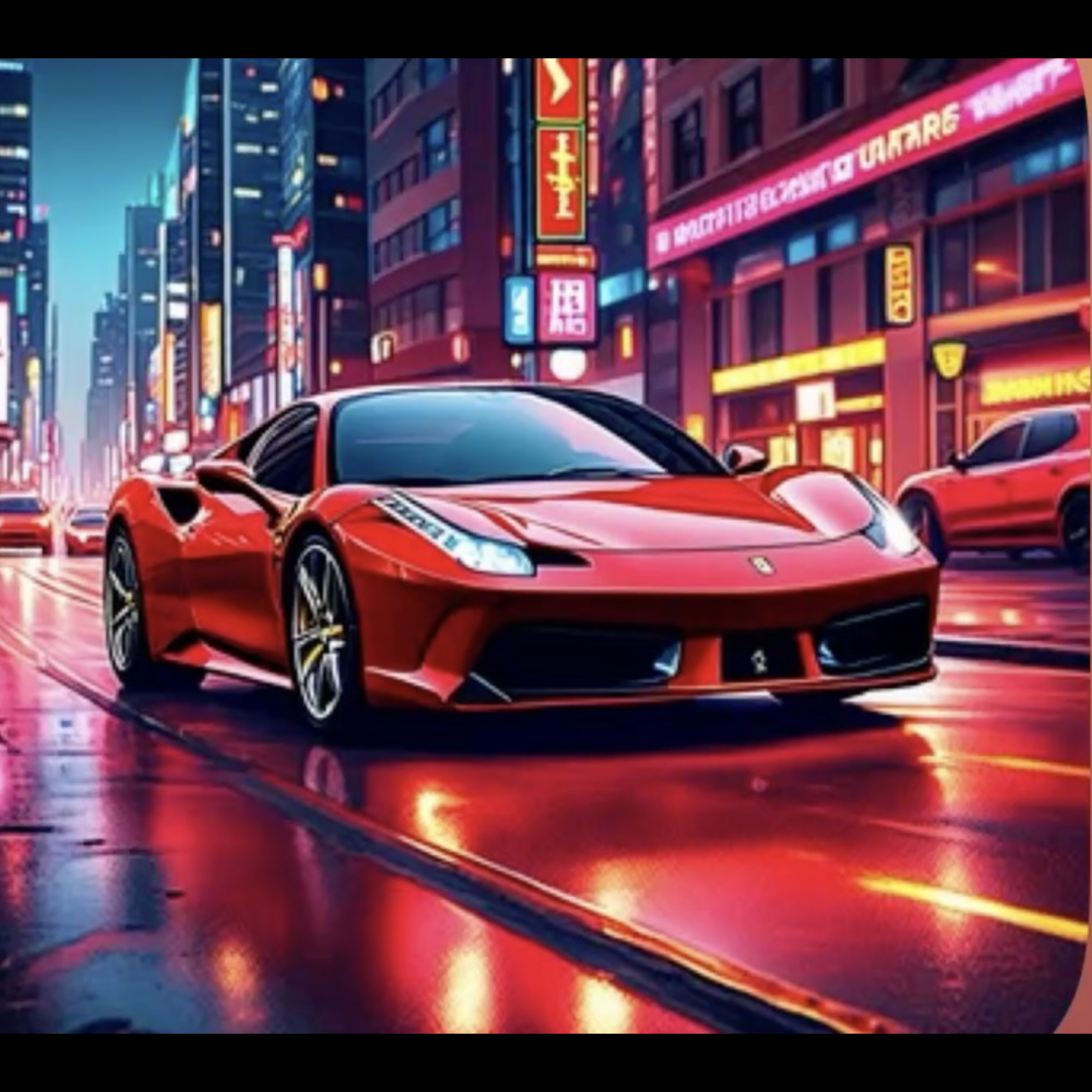 Ferrari Rot artwork