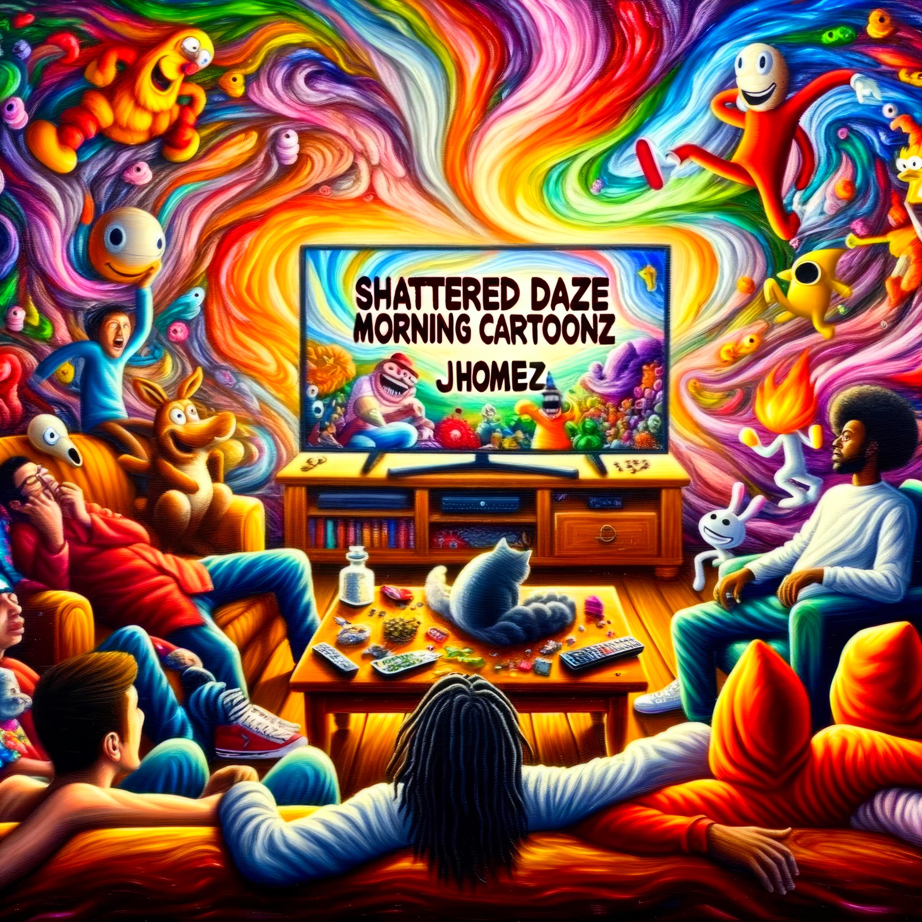 Shattered Daze Morning Cartoonz artwork