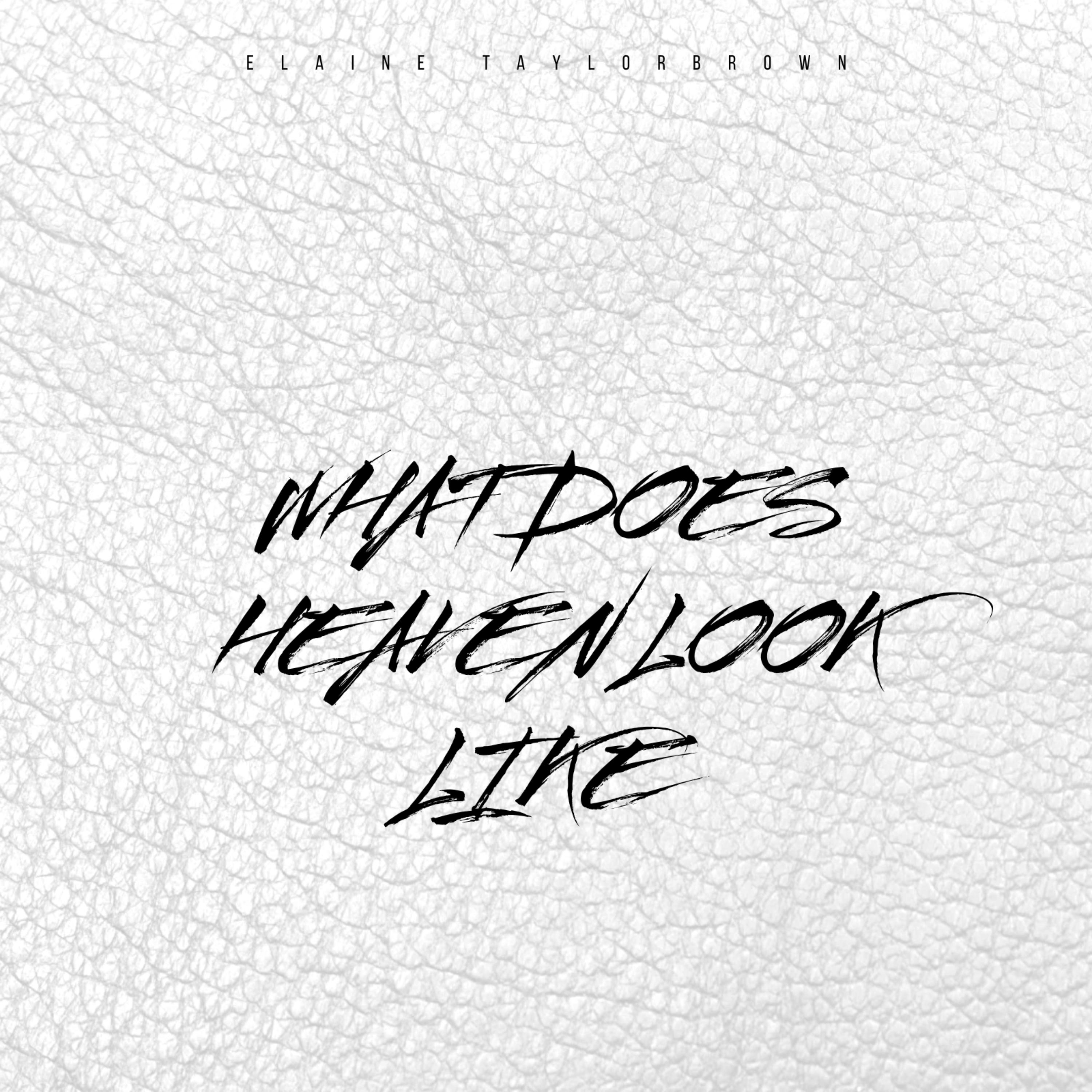 WHAT DOES HEAVEN LOOKS LIKE - Elaine Taylorbrown