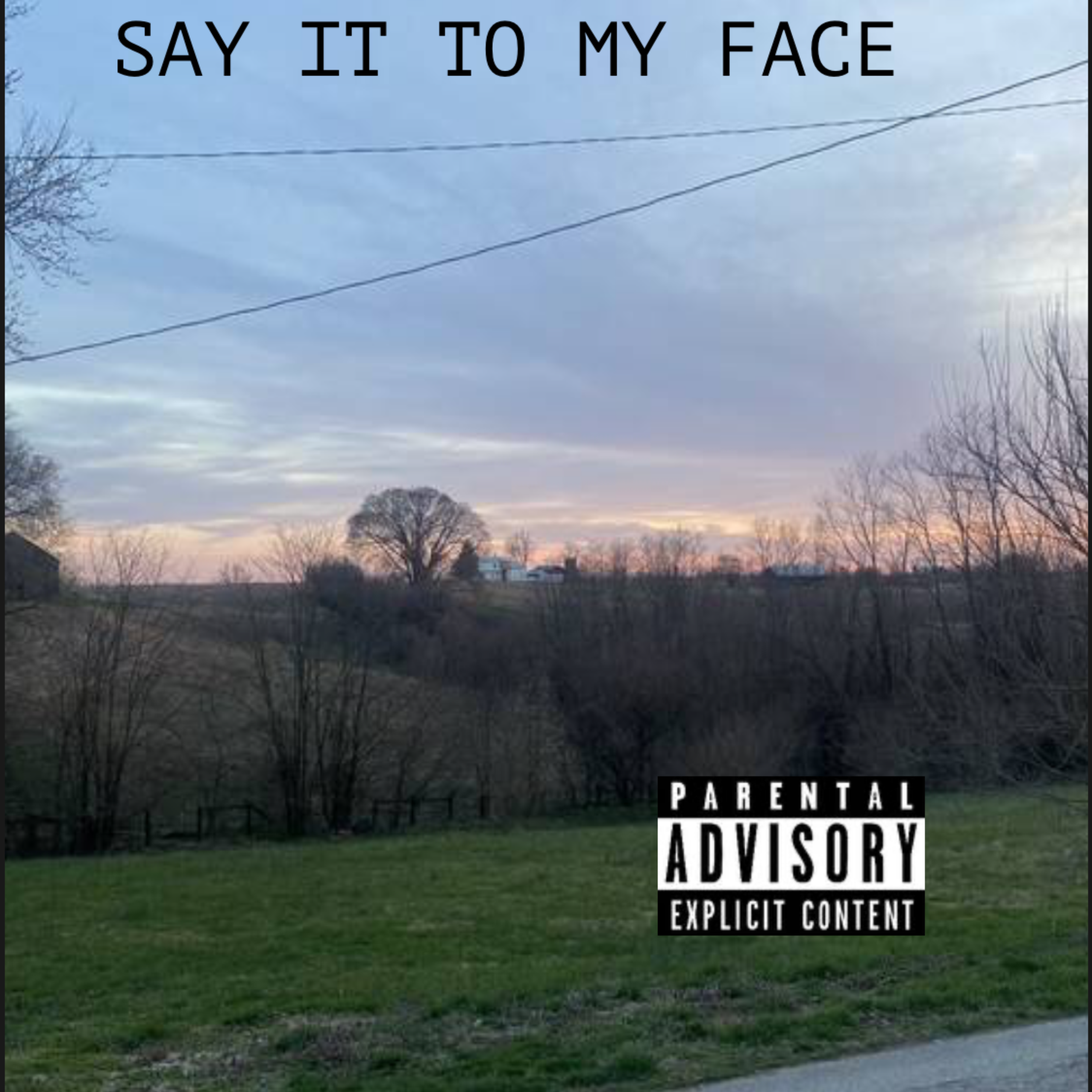 SAY IT TO MY FACE artwork