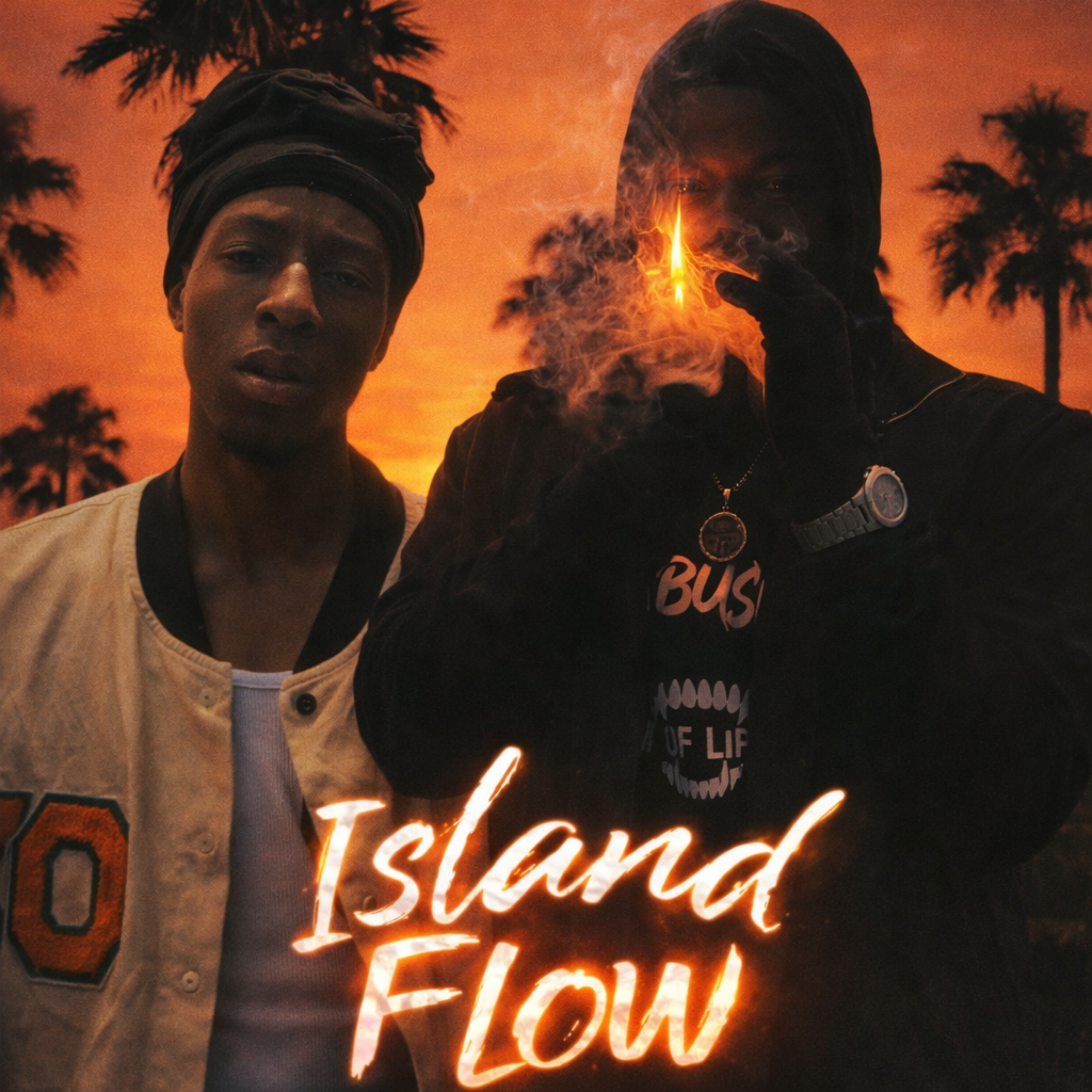 Island-flow artwork