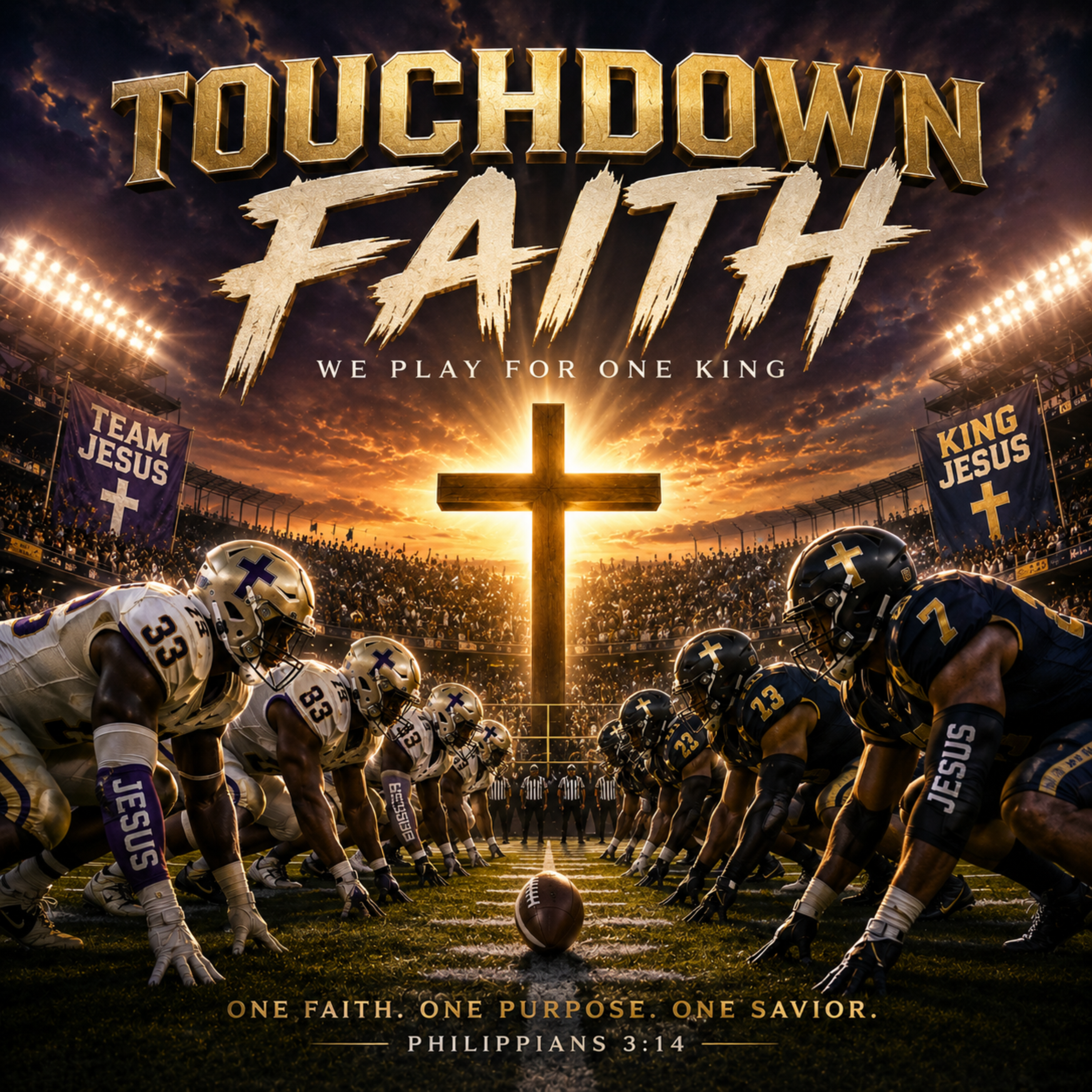 Touchdown Faith by Trusting in God Music cover art