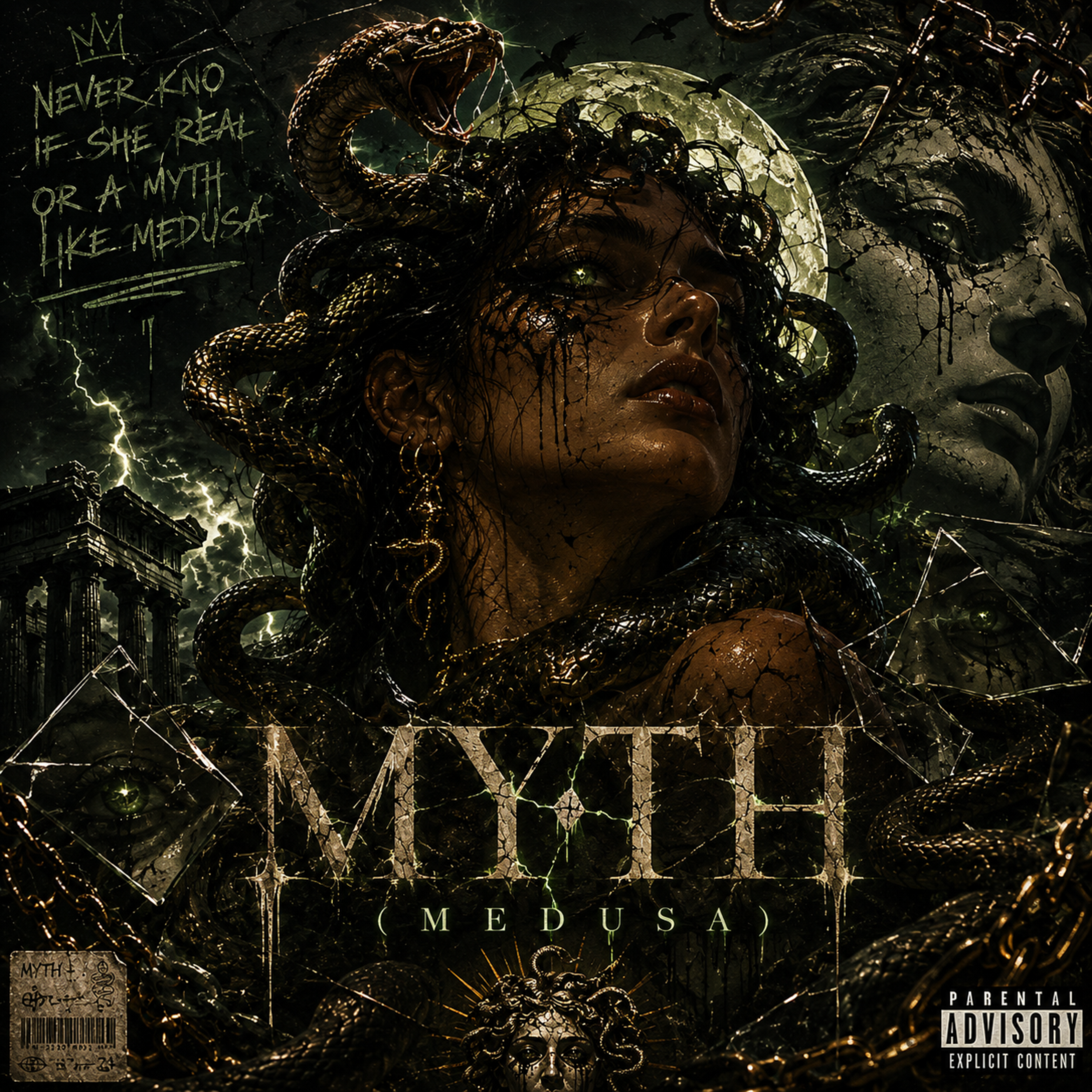 Myth(Medusa) by QUEZDADON cover art