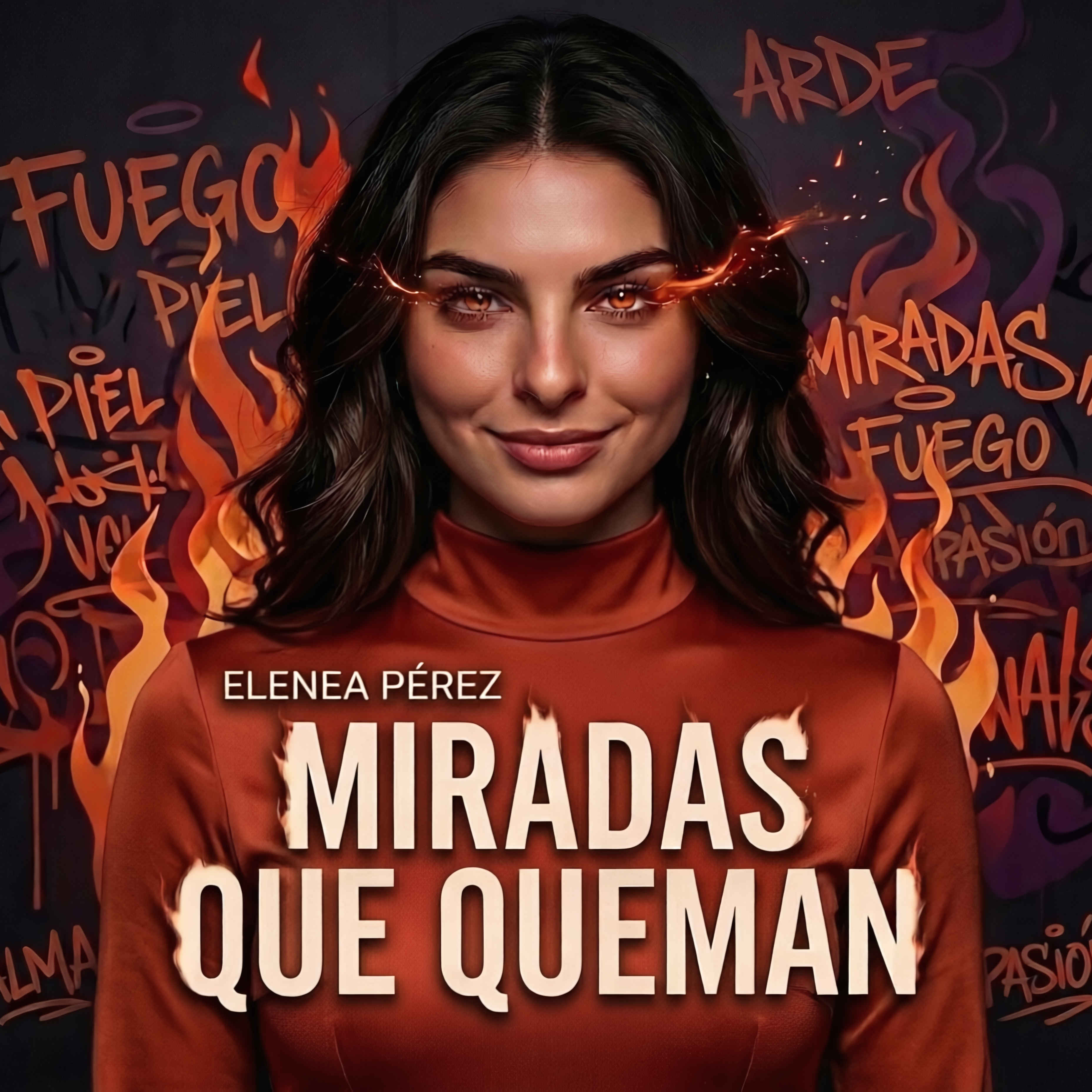 Miradas que queman by Elenea Pérez cover art