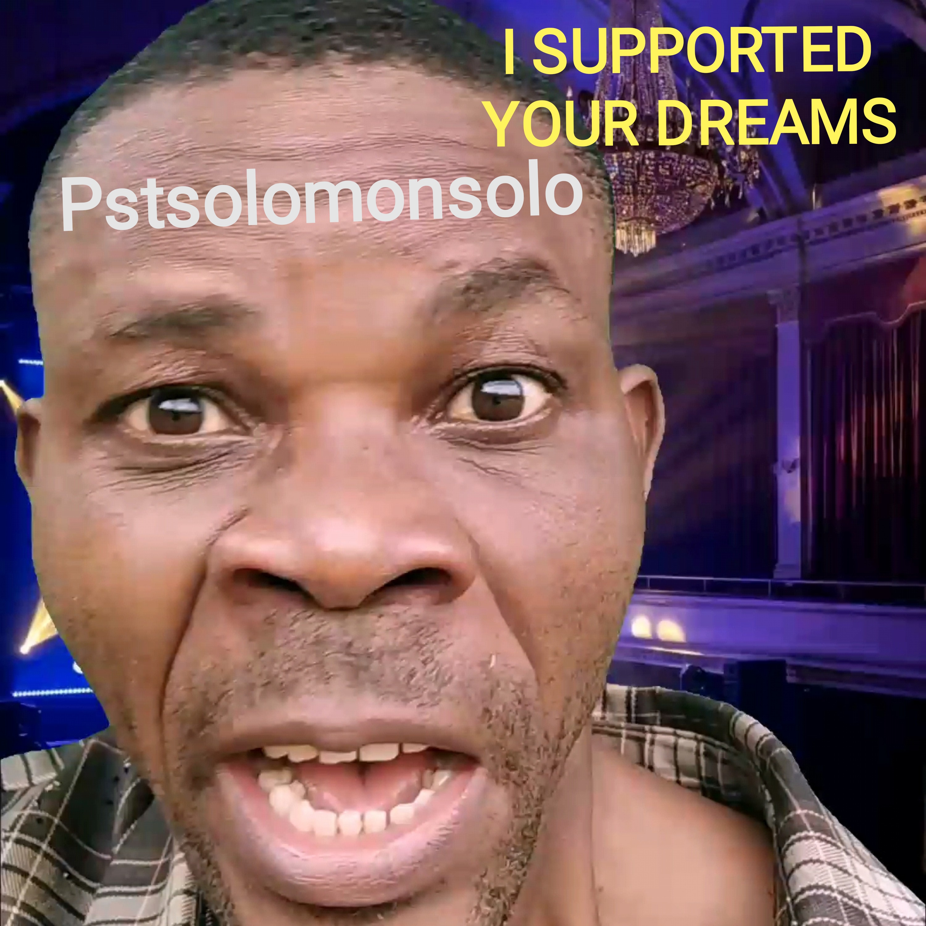 I SUPPORTED YOUR DREAMS by PSTSOLOMONSOLO cover art