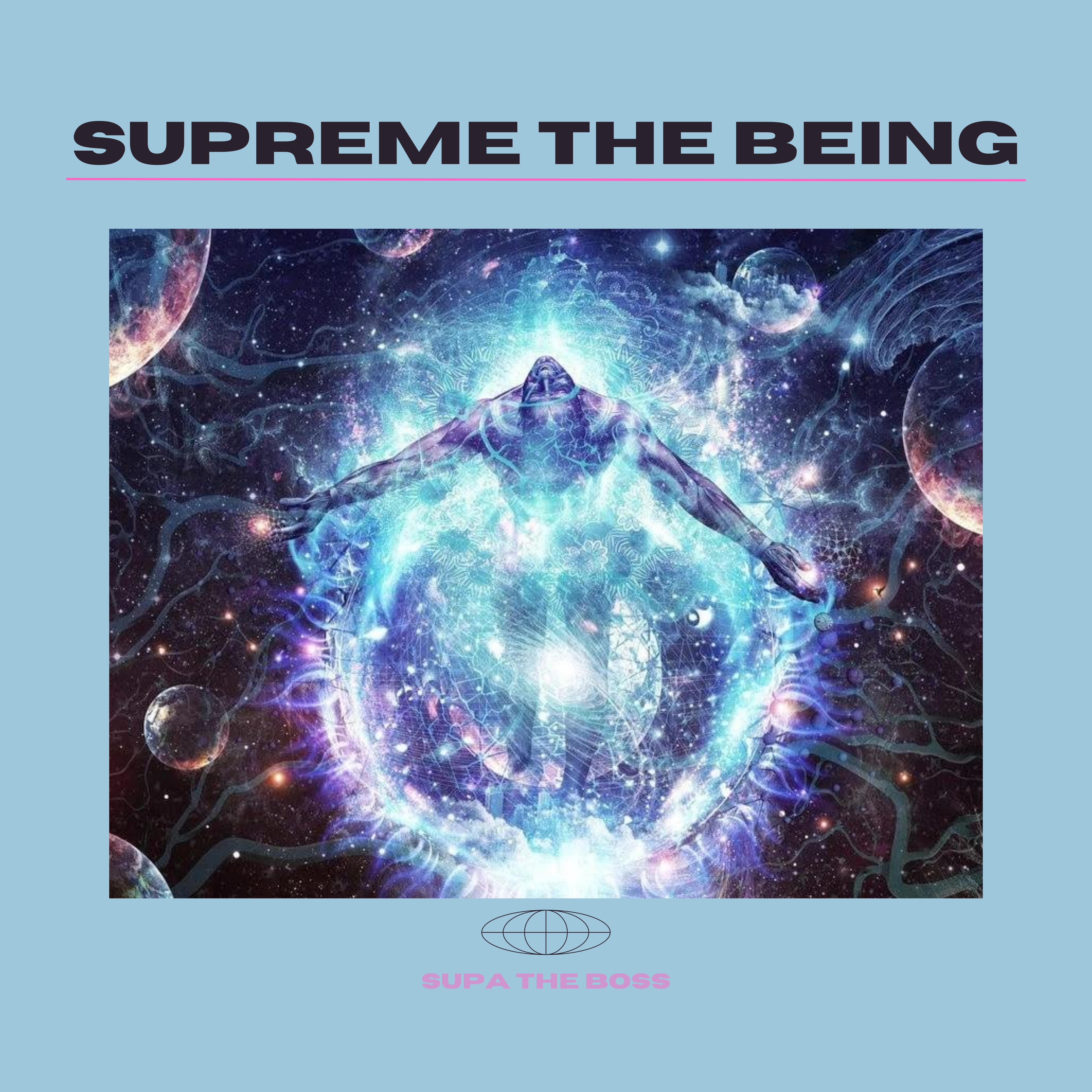 Supreme The Being artwork