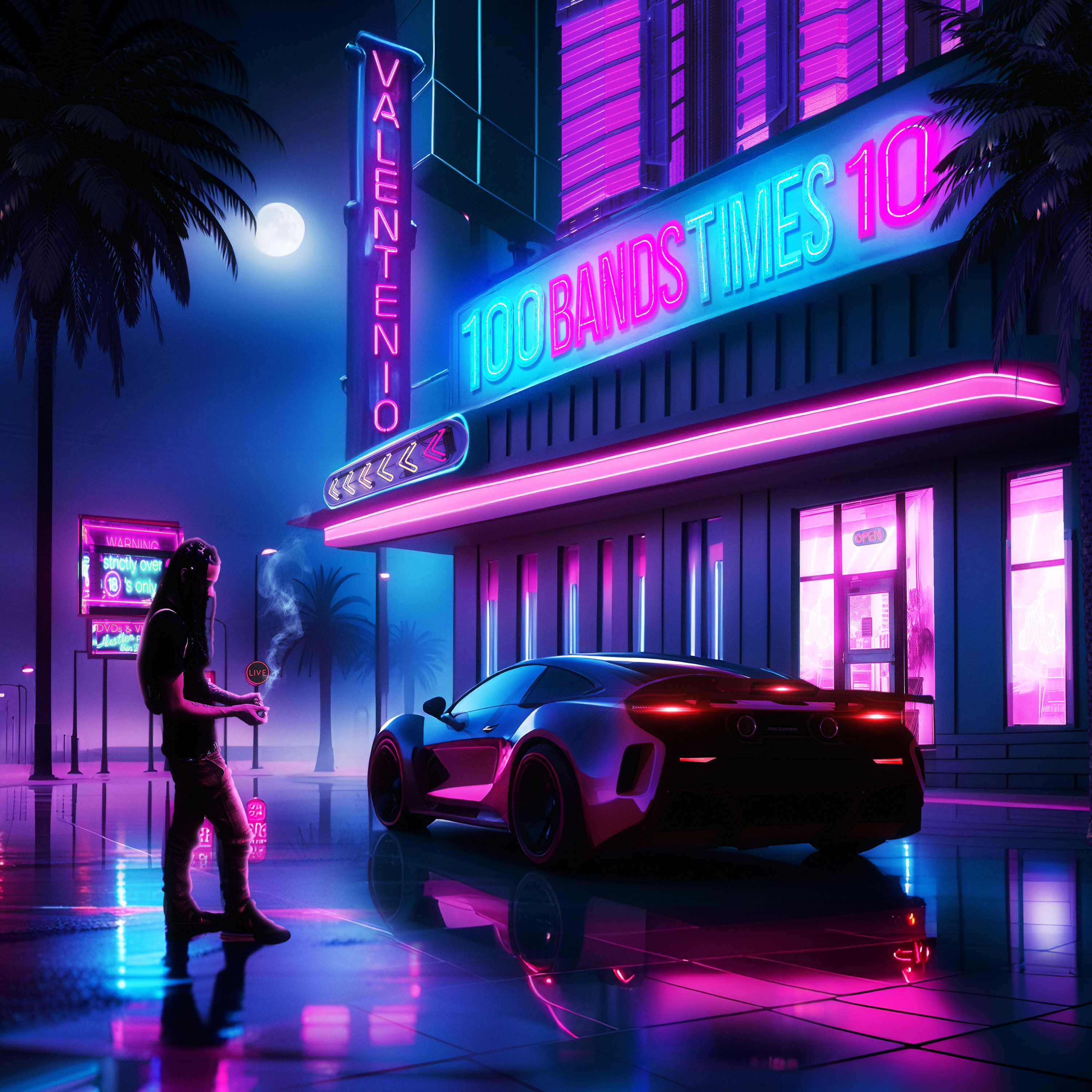100 Bands Times 10 by Valentenio