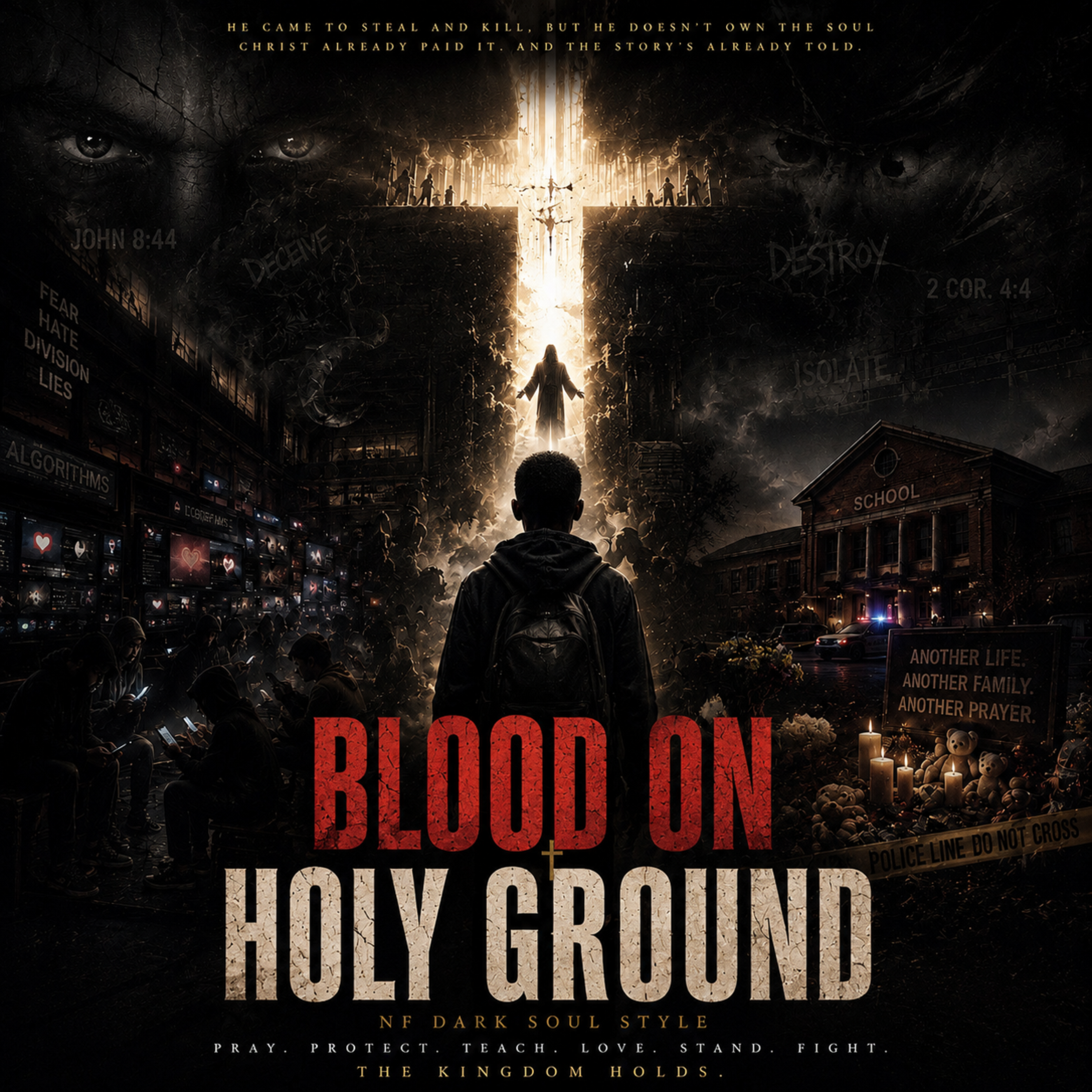 BLOOD ON HOLY GROUND by Peter Tavale cover art