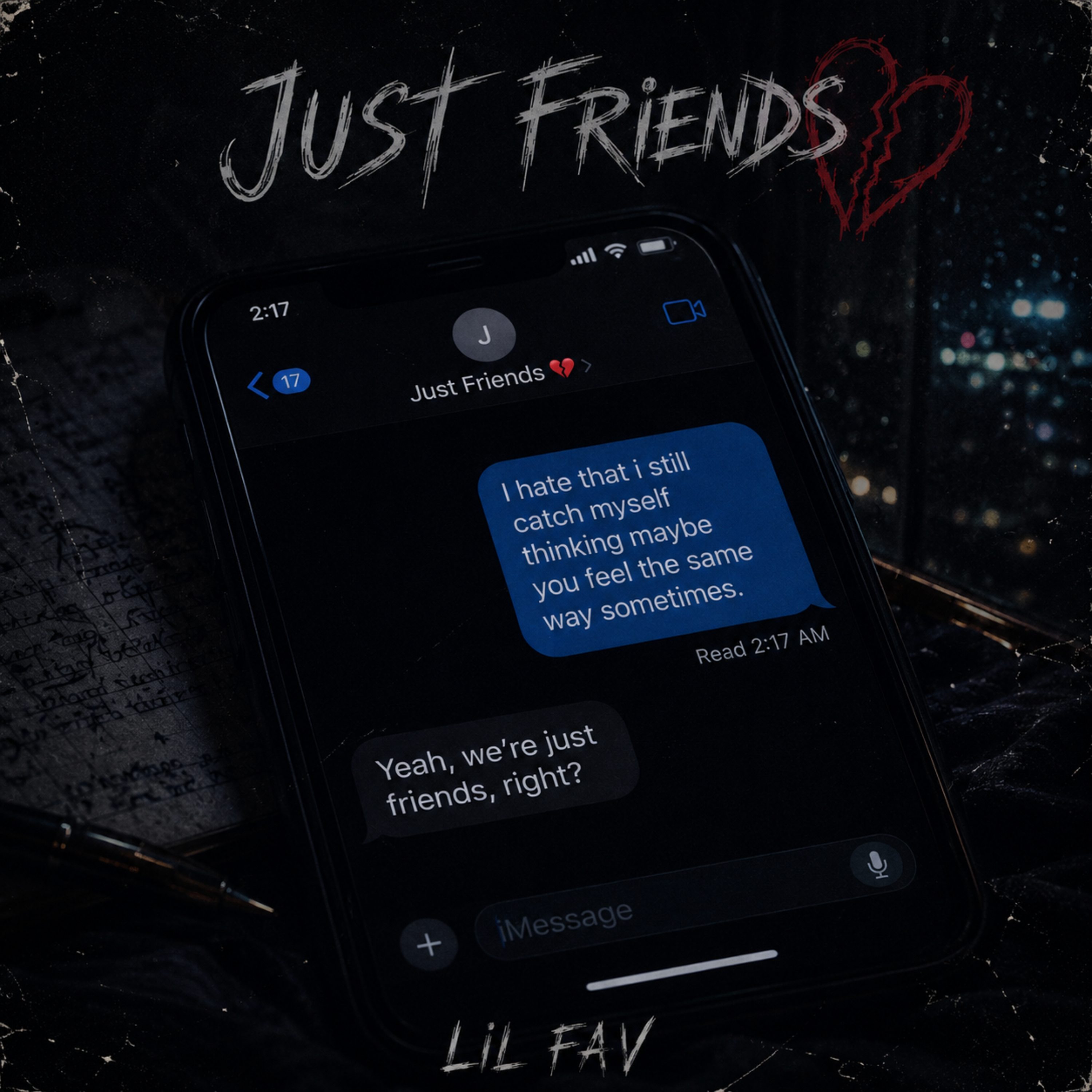 Just Friends by Lil Fav cover art