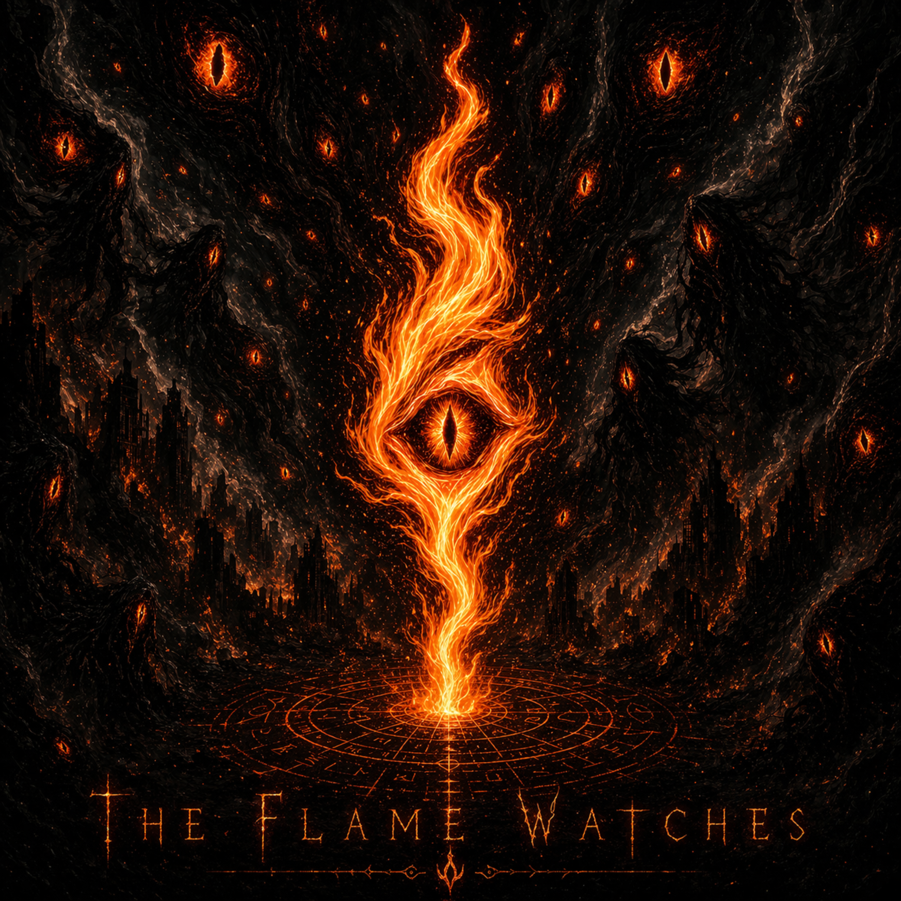 The Flame Watches artwork