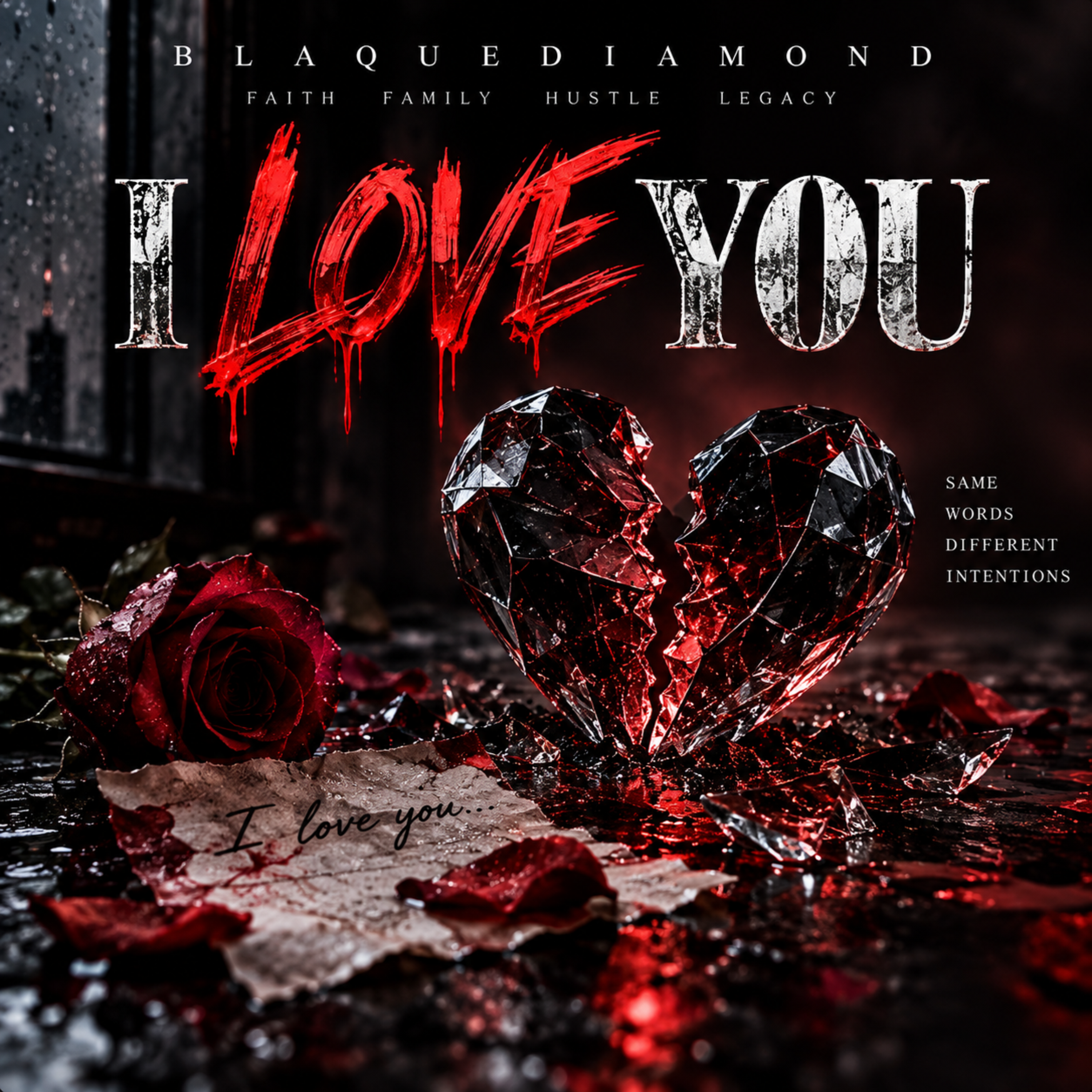 I LOVE YOU by Blaquediamond67 cover art