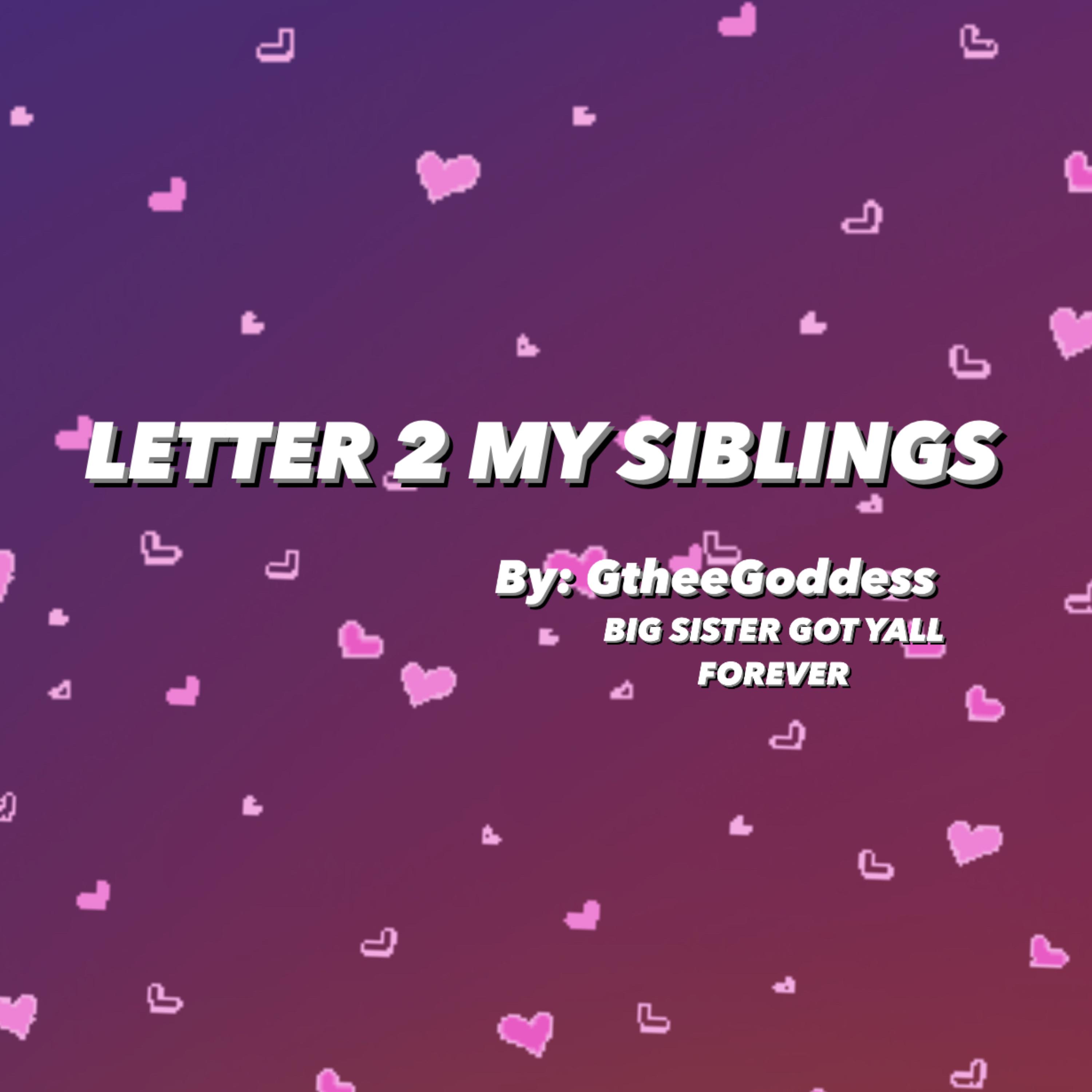 2 My Siblings artwork