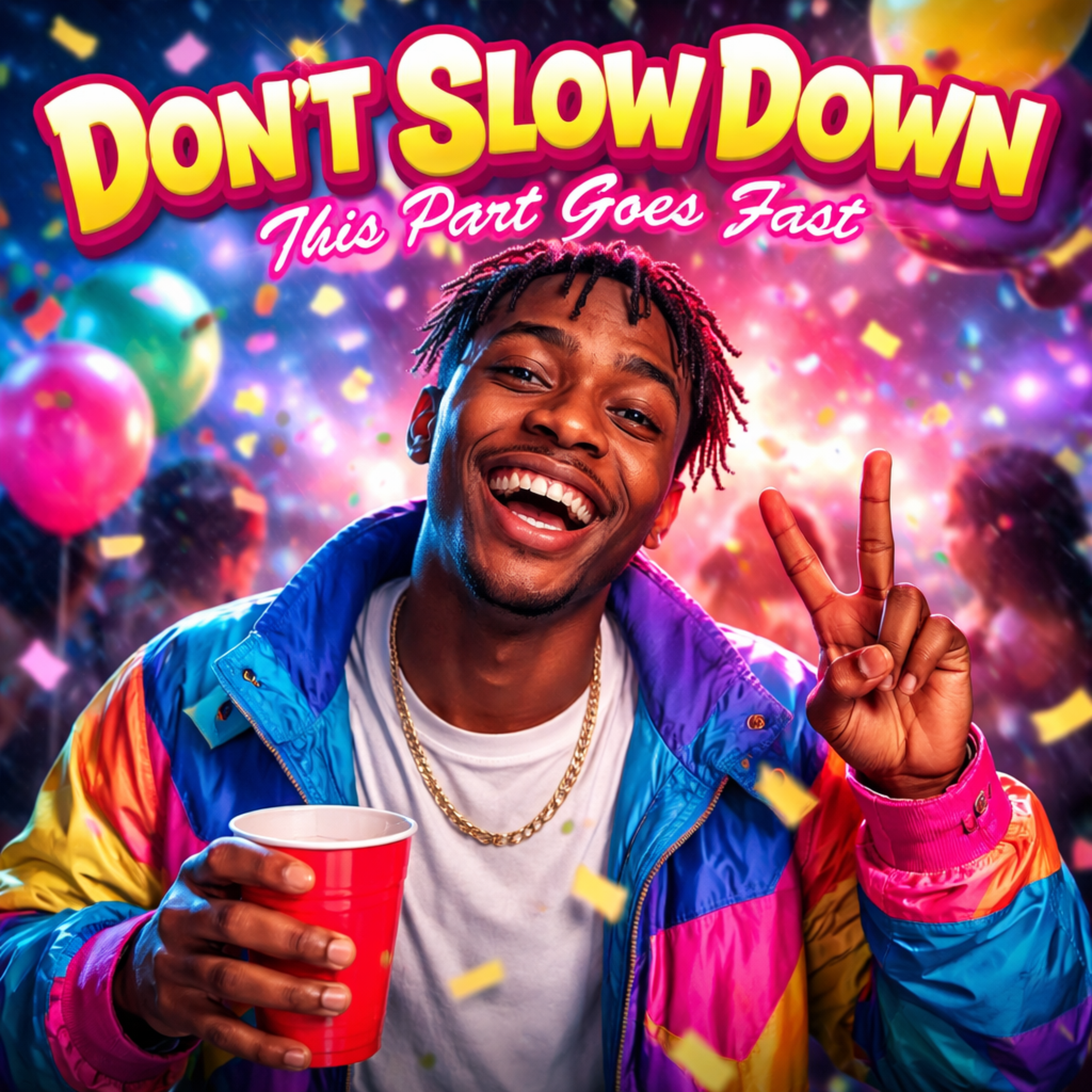 DONT SLOW DOWN THIS PART GOES FAST artwork