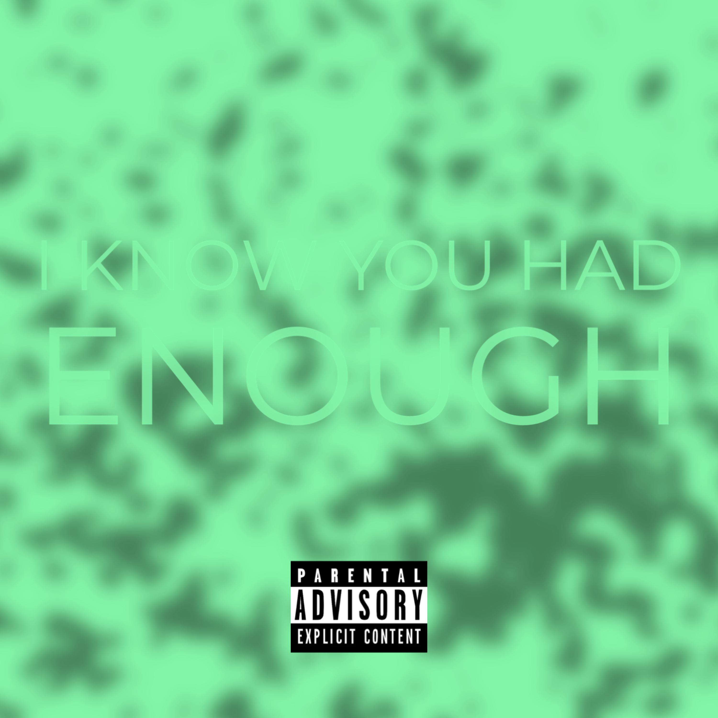I KNOW YOU HAD ENOUGH artwork
