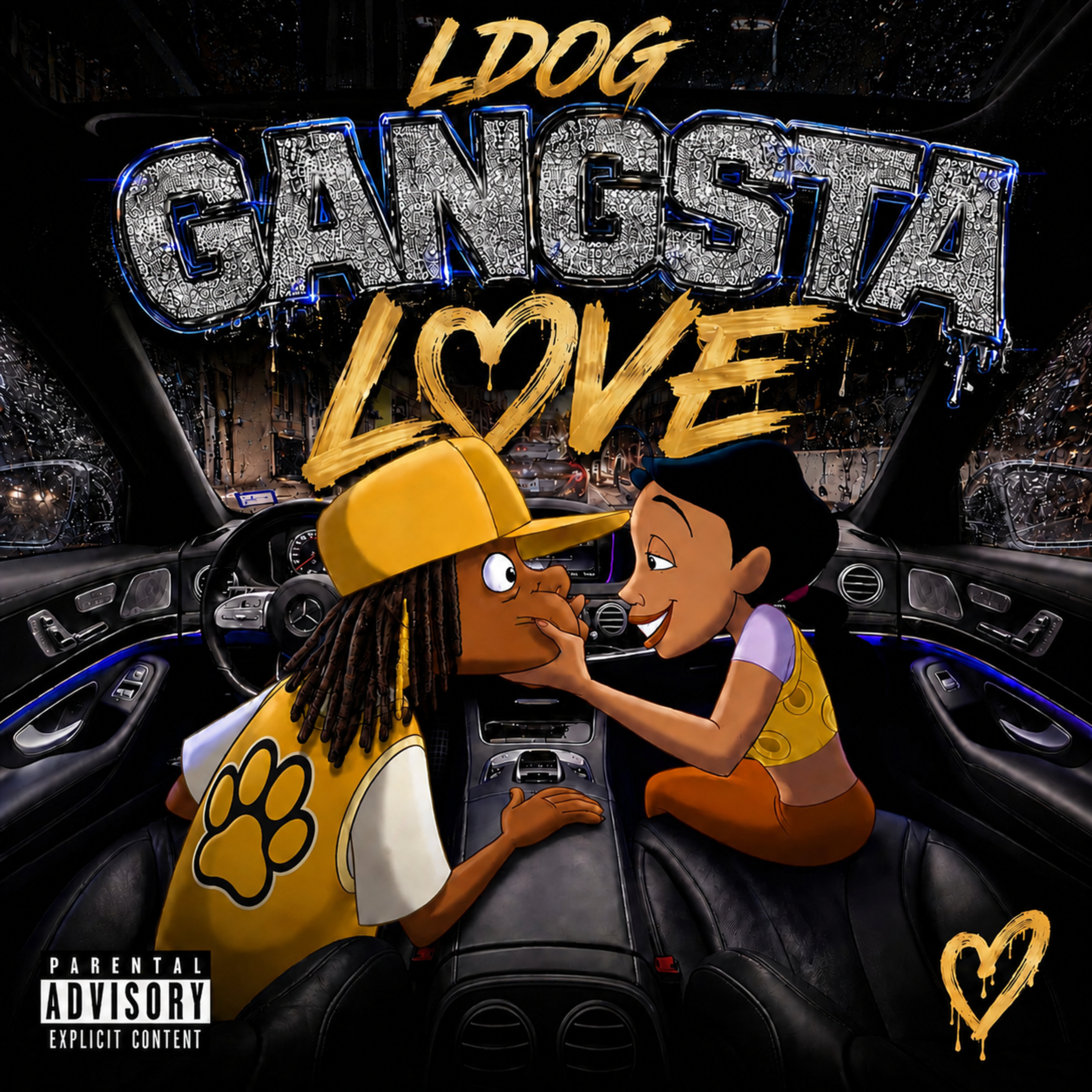 Gangsta Love by Ldog cover art