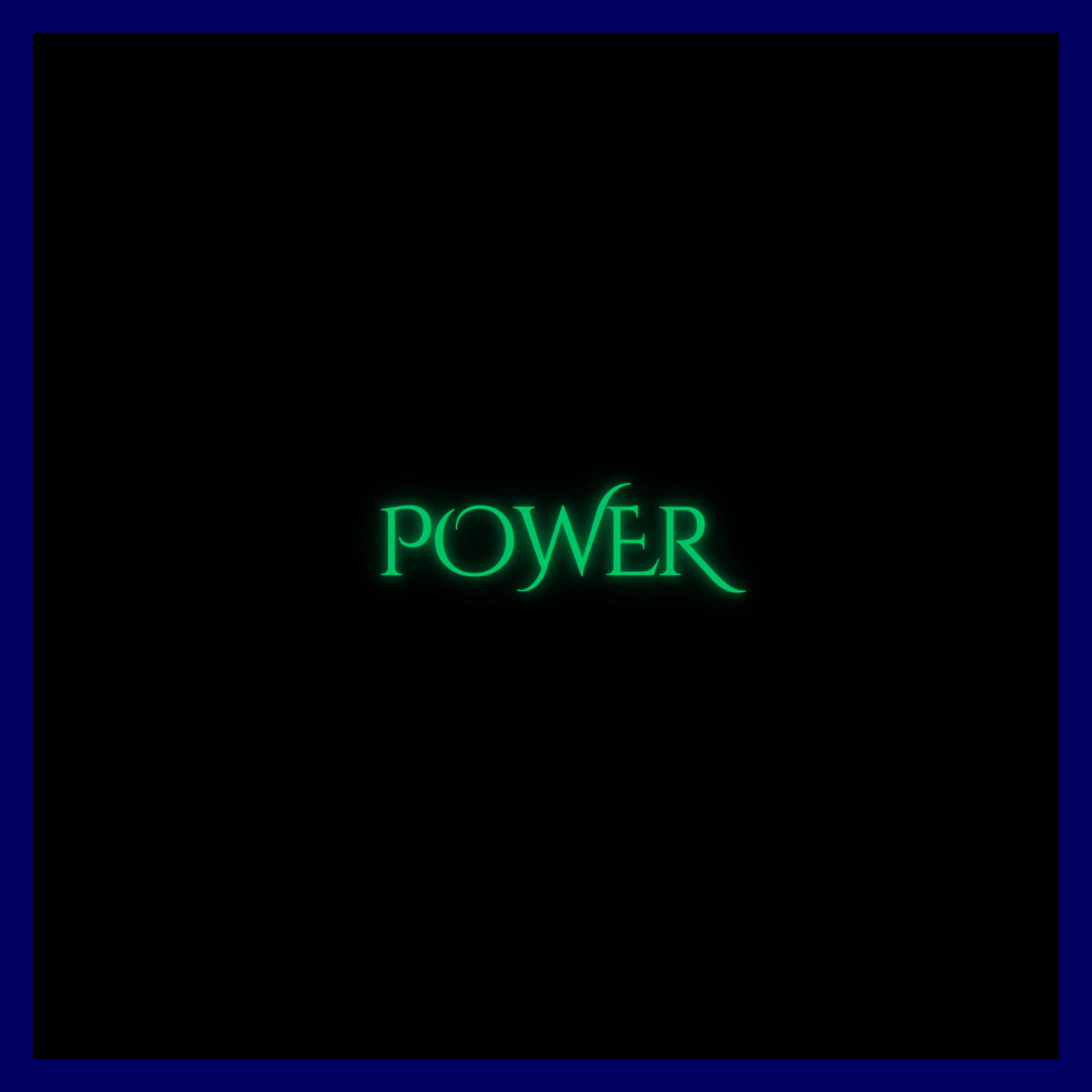 Power (slowed and reverb) artwork