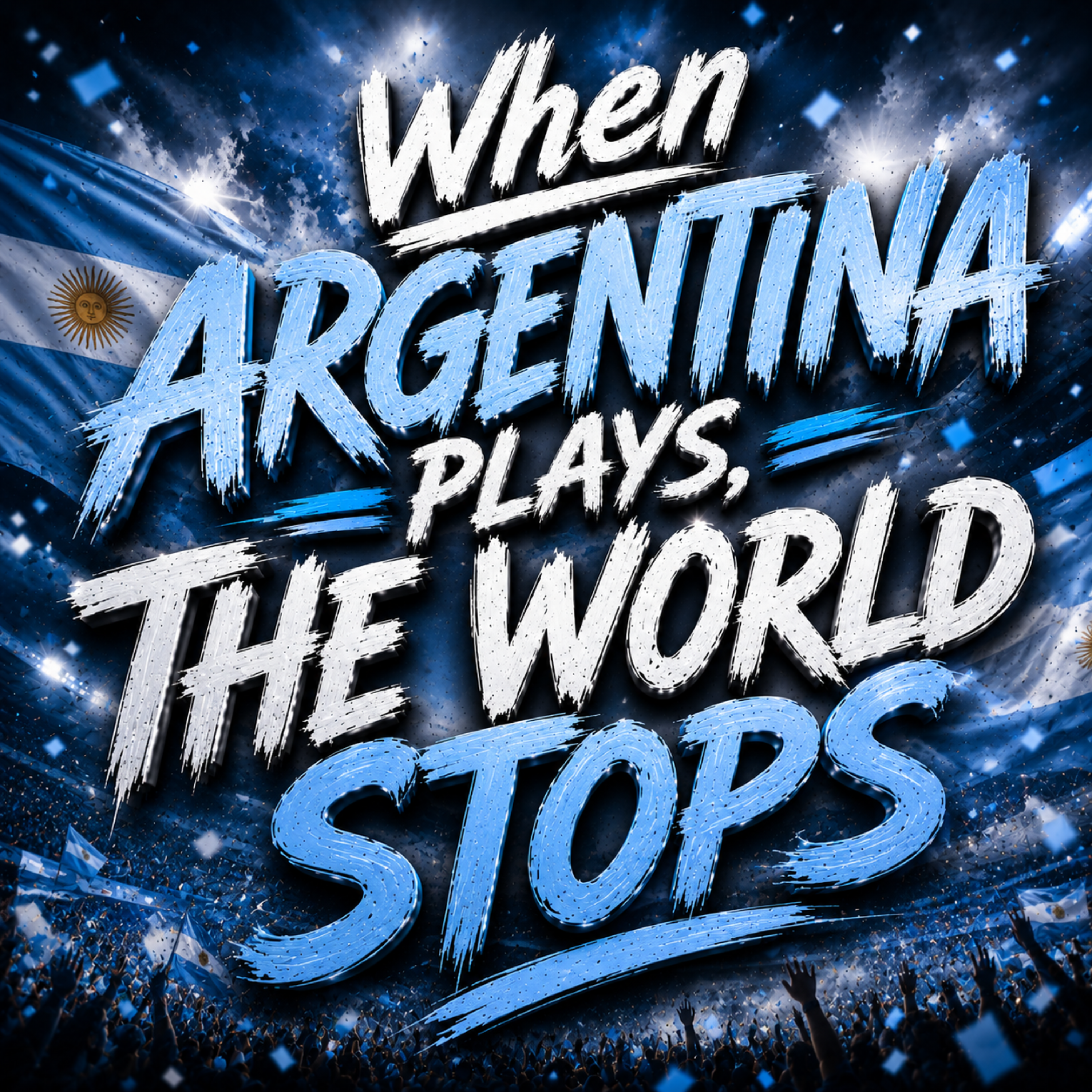 When Argentina Plays, The World Stops by Anonna Zara cover art