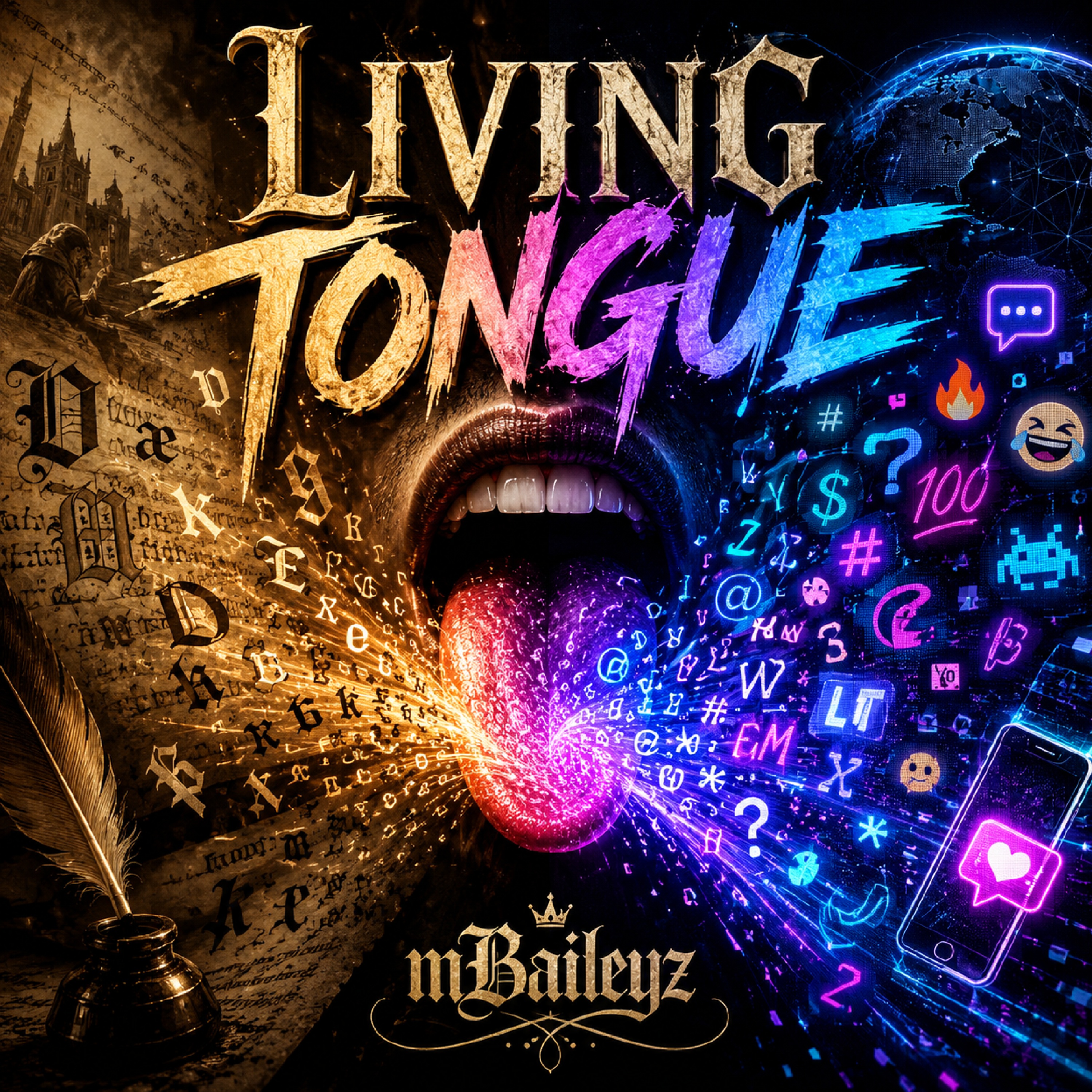 LIVING TONGUE artwork