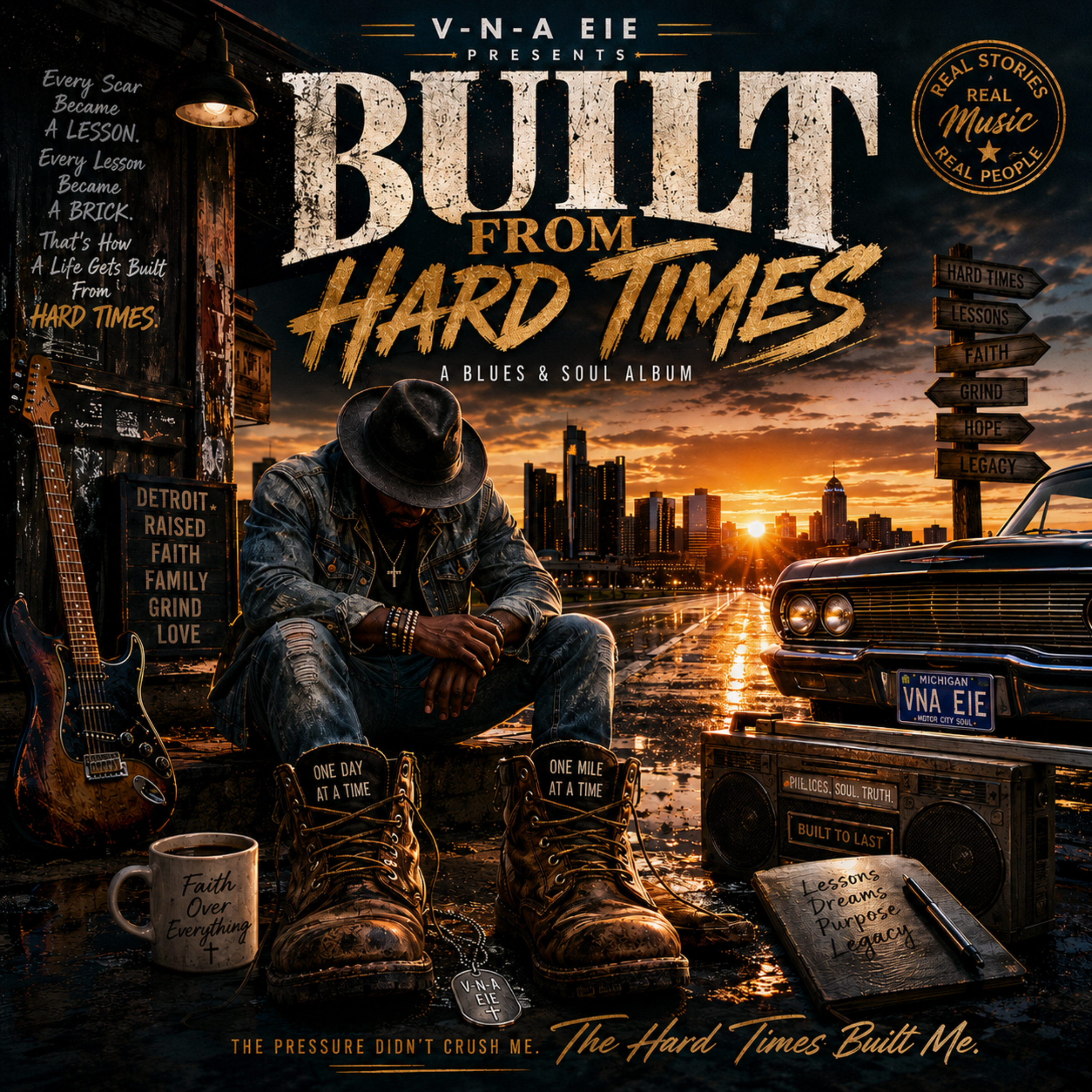 Built From Hard Times by V-n-A eie cover art
