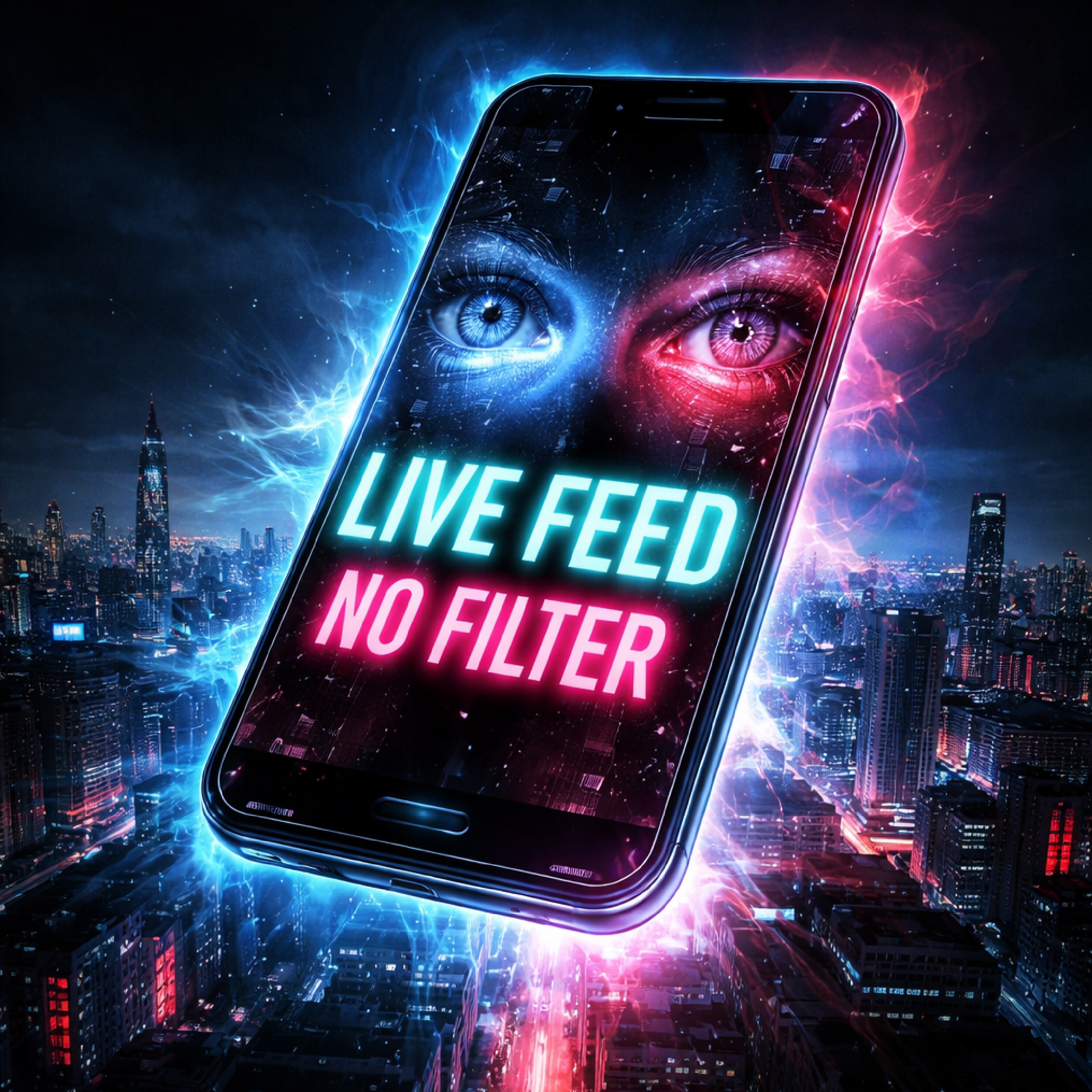 LIVE FEED, NO FILTER artwork