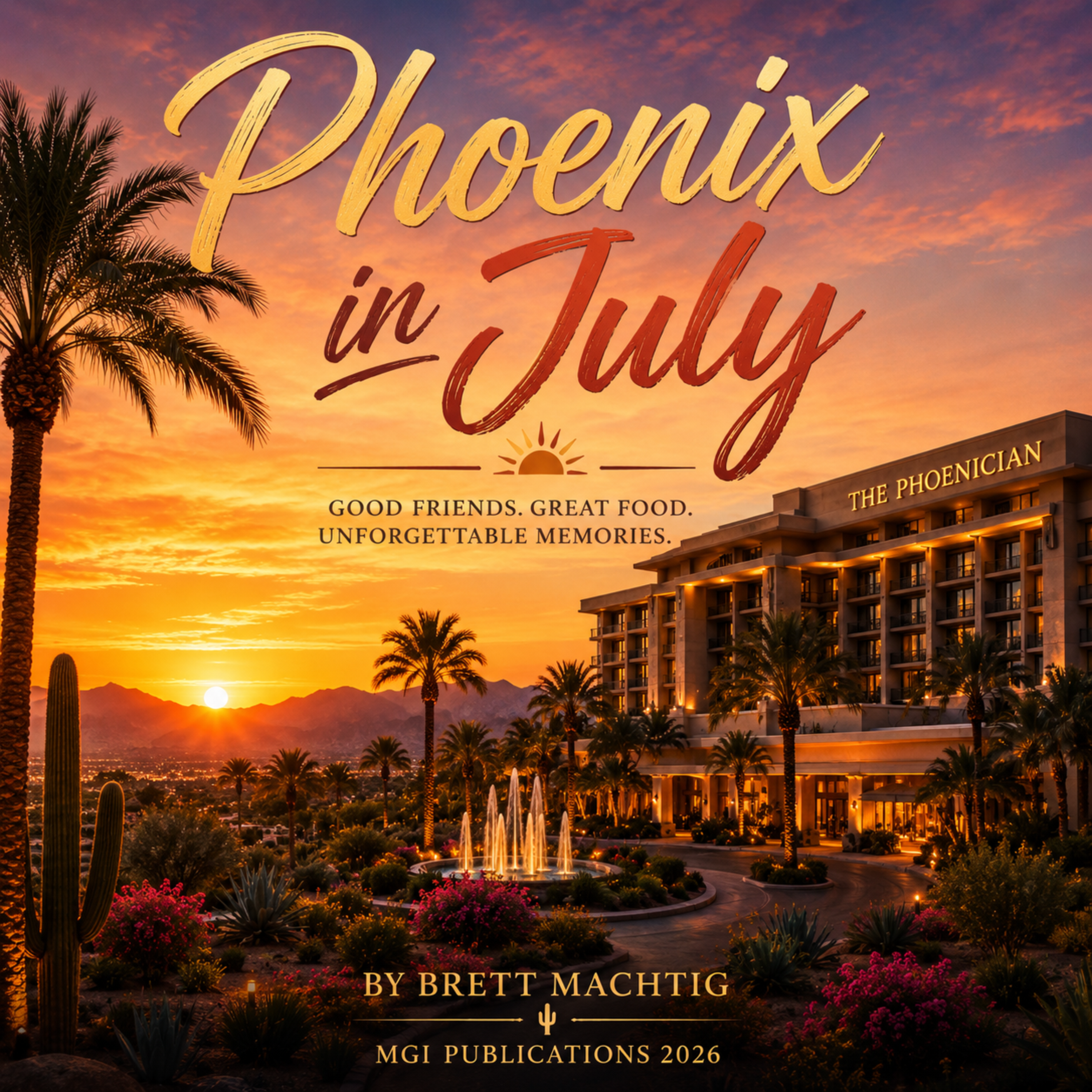 Phoenix In July by Brett Machtig cover art