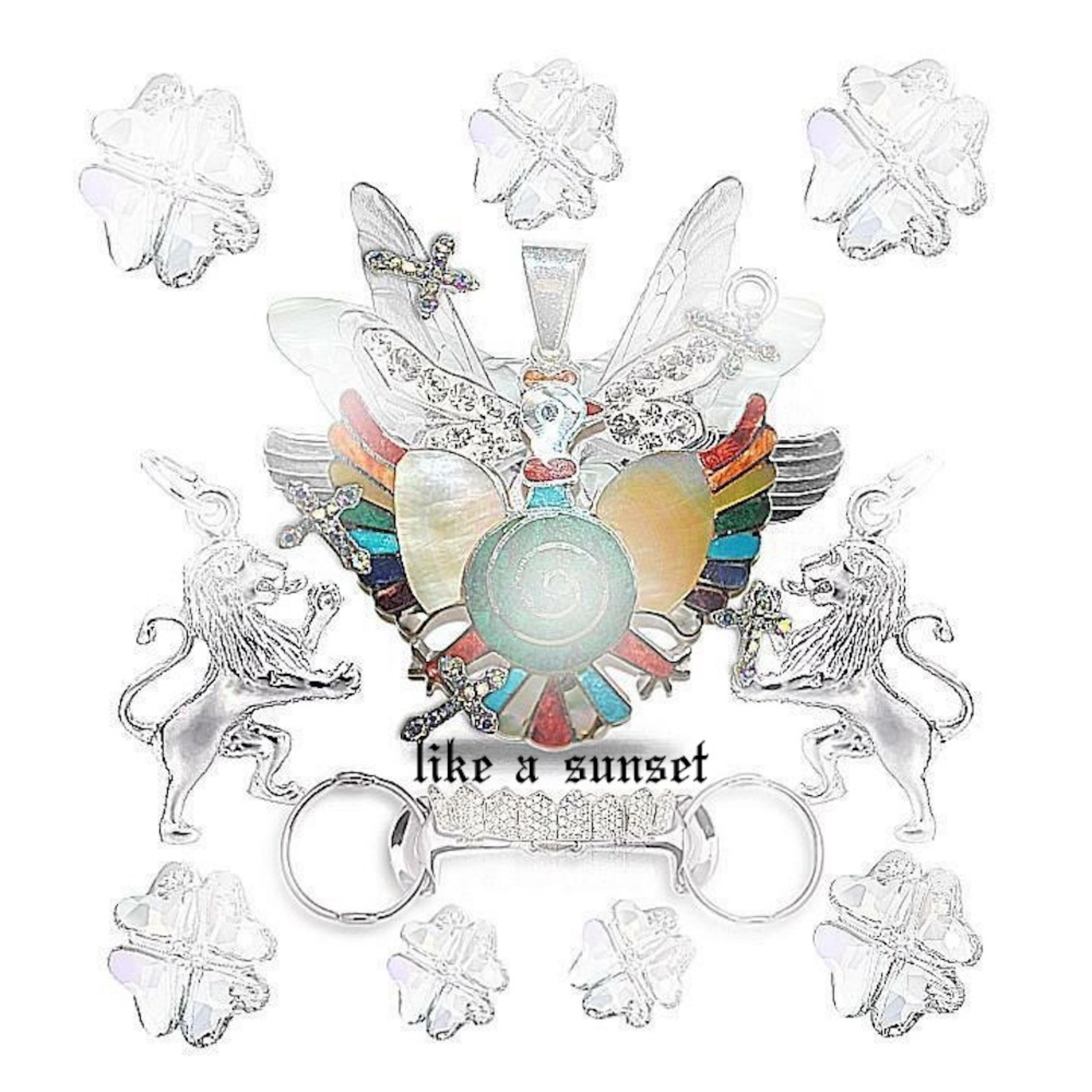 like a sunset artwork