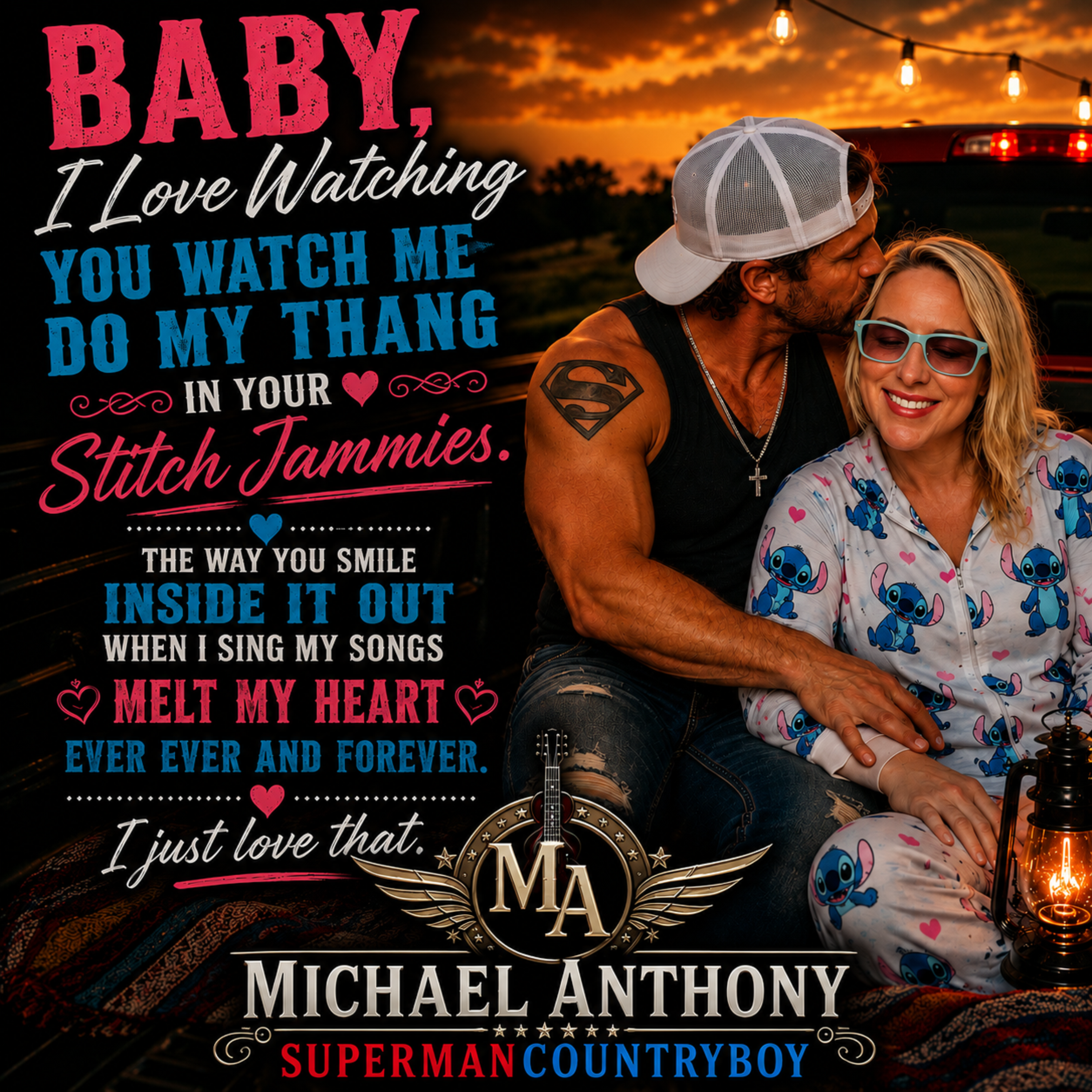 Baby, I Love Watching You Watch Me Do My Thang In Your Stitch Jammies. by Michael Anthony SupermanCountryboy cover art