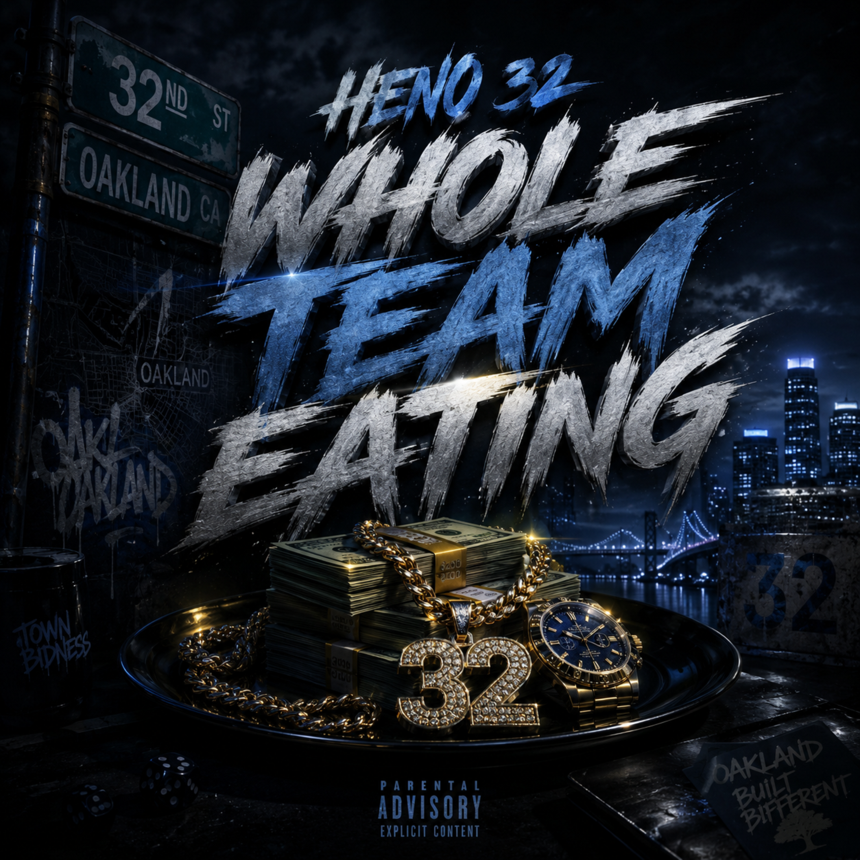Whole Team Eating by Heno 32 cover art