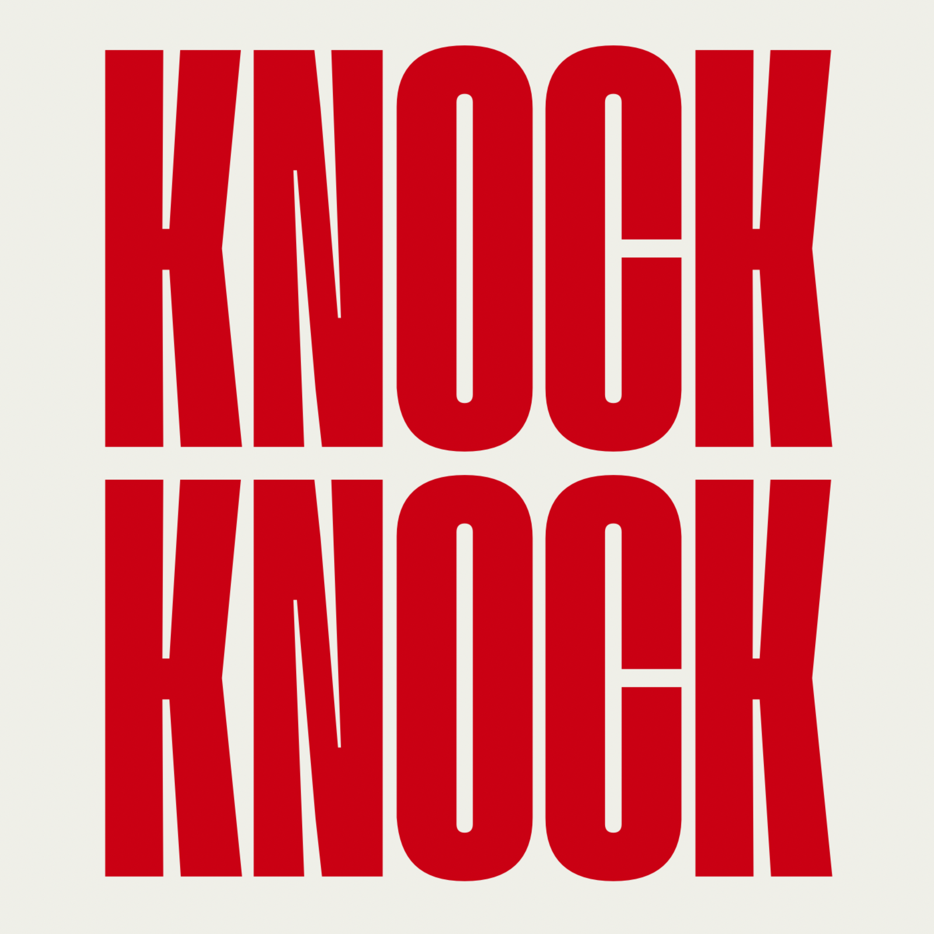 Knock Knock artwork